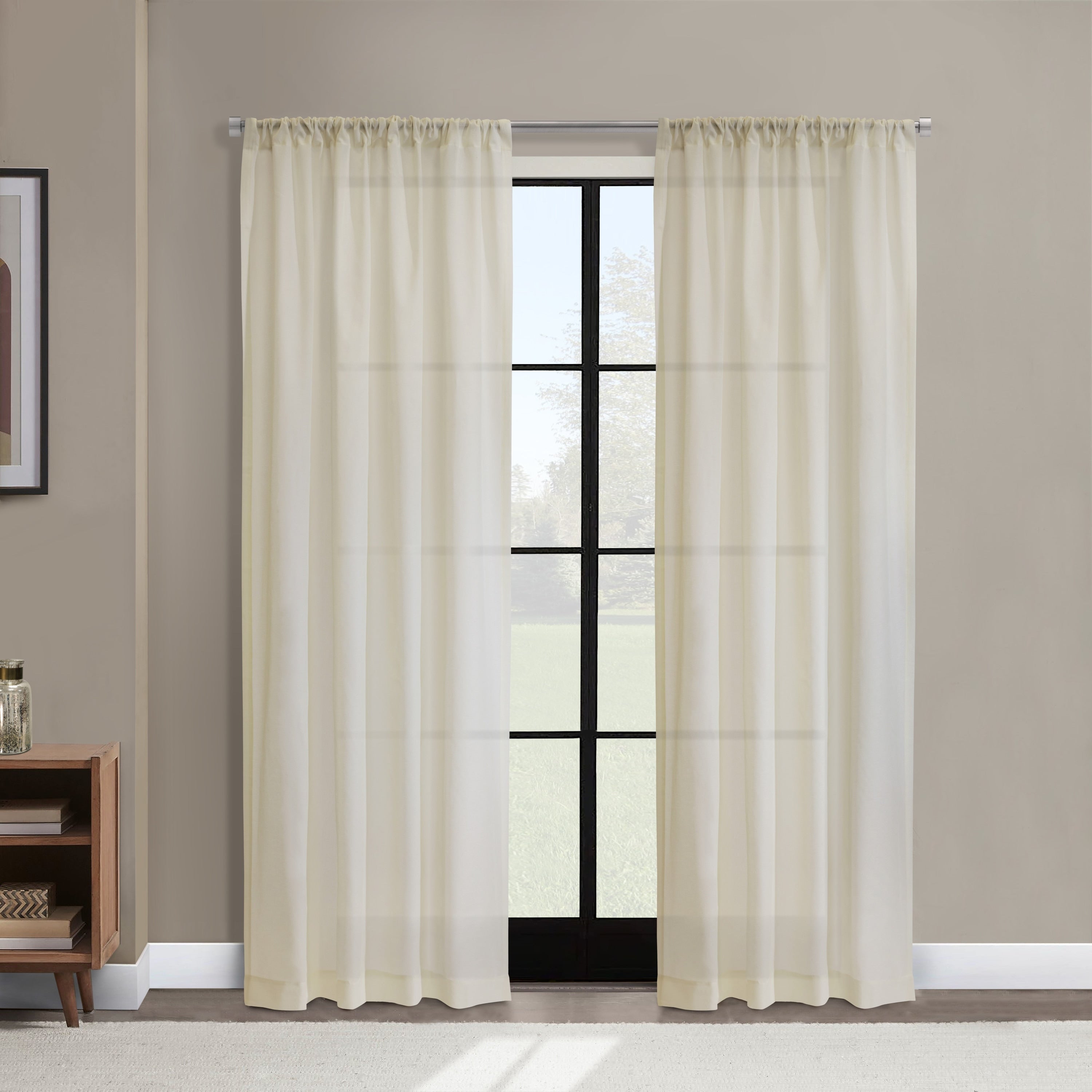 ThermaSheer Weathershield Insulated Energy-Saving Sheer Curtain