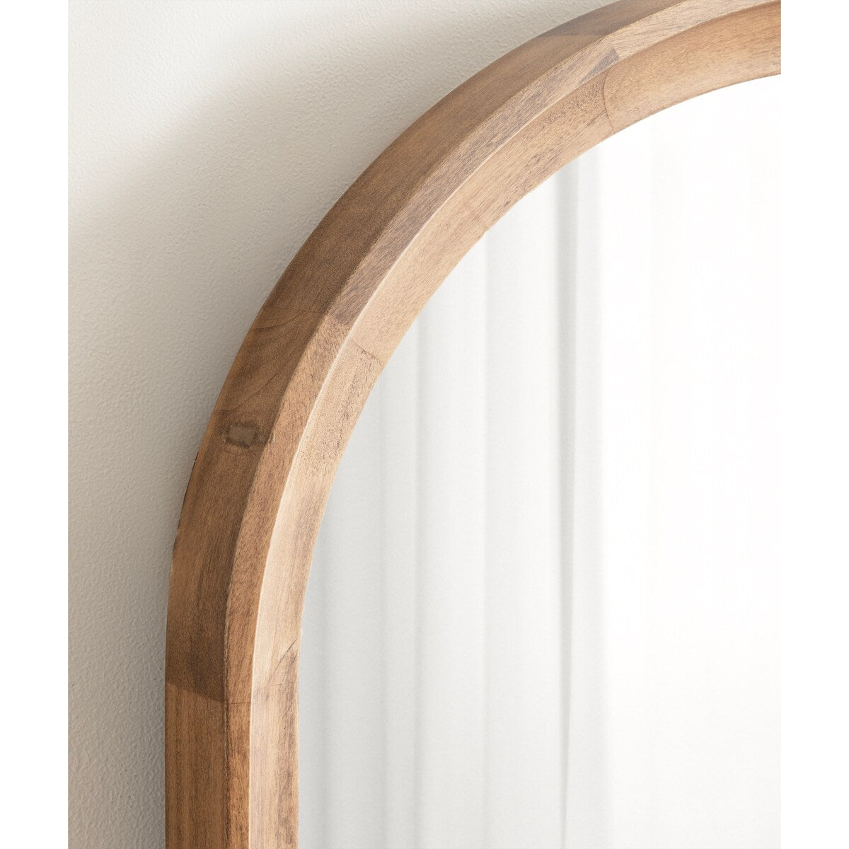 Kate and Laurel Hatherleigh Arch Wood Wall Mirror