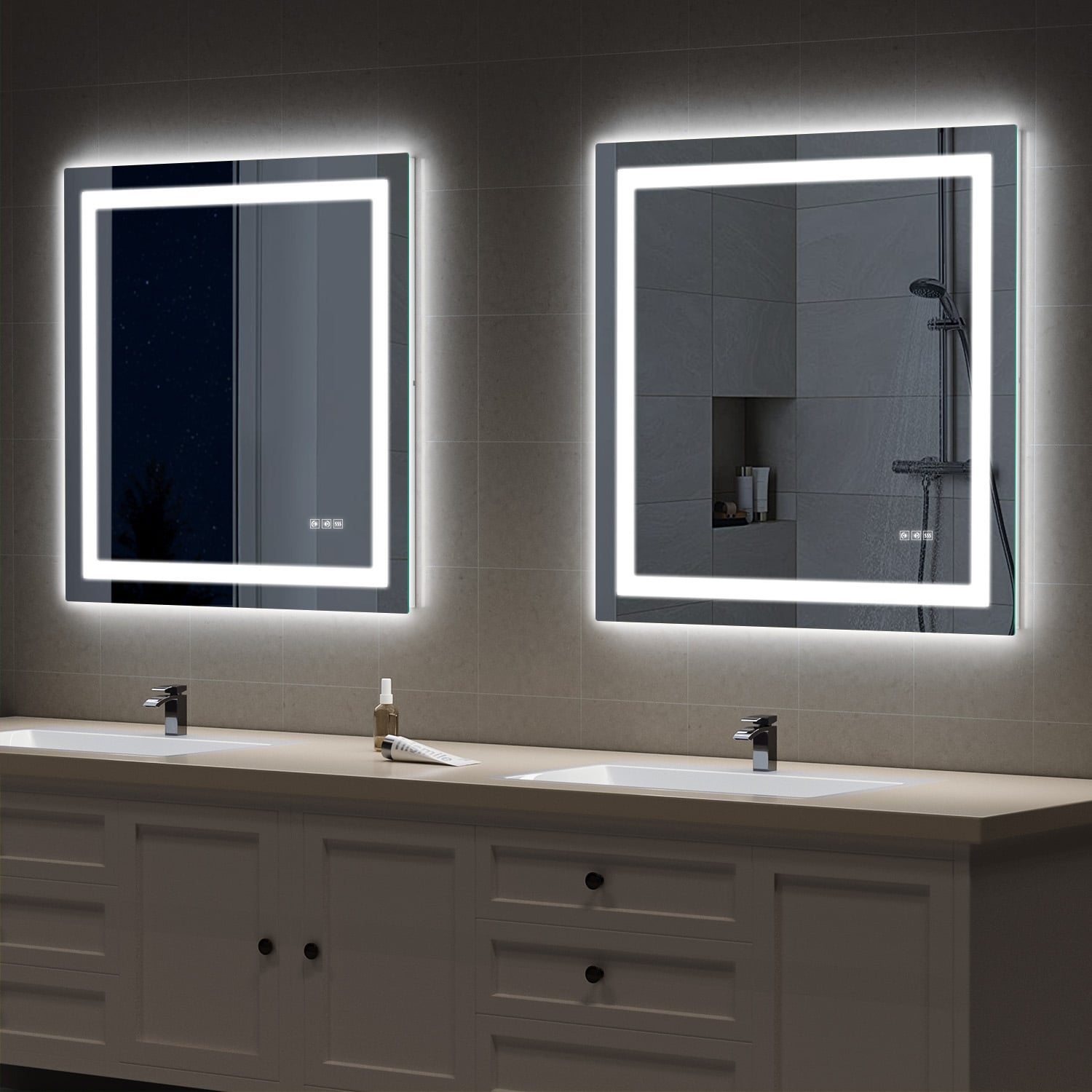 LED Mirror Backlit Front Lighted Bathroom Vanity Mirror