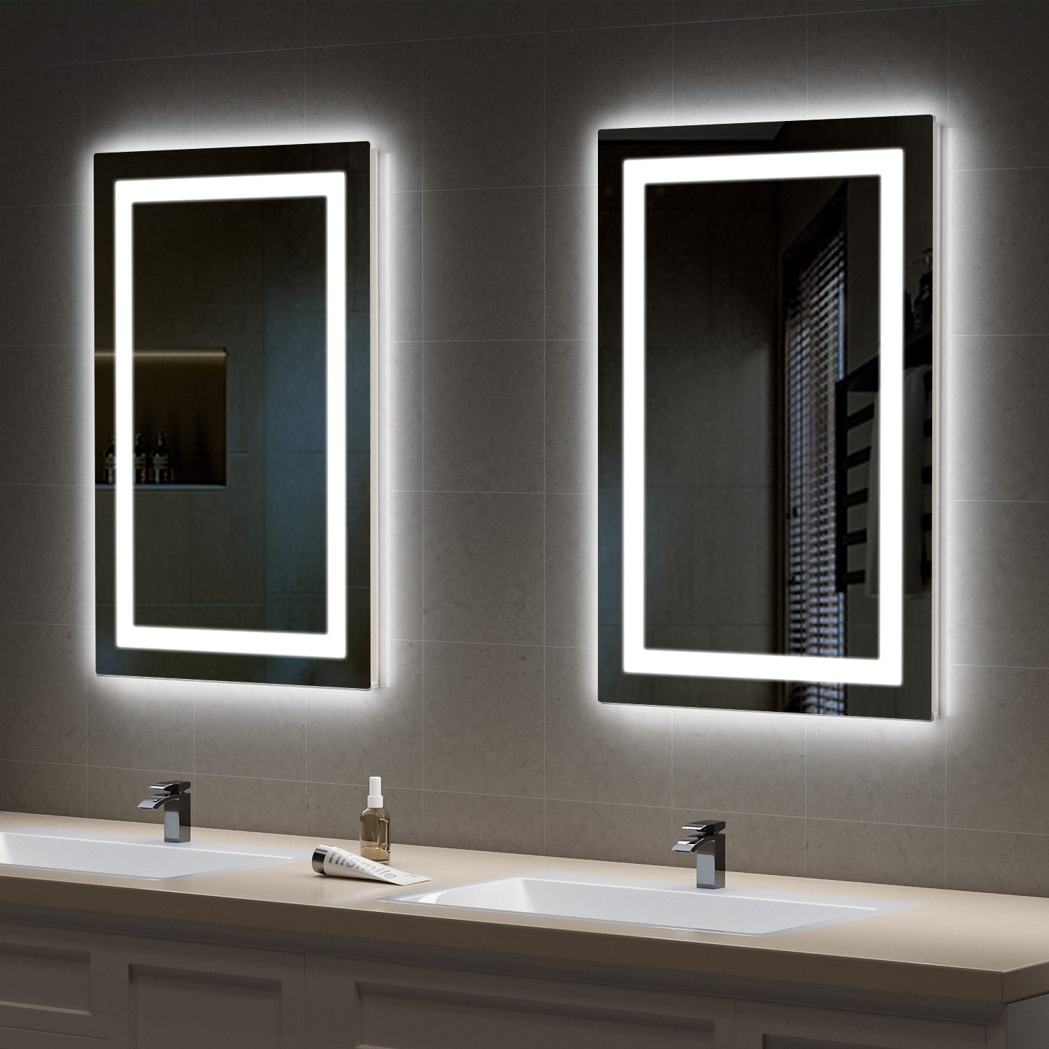 LED Mirror Backlit Front Lighted Bathroom Vanity Mirror