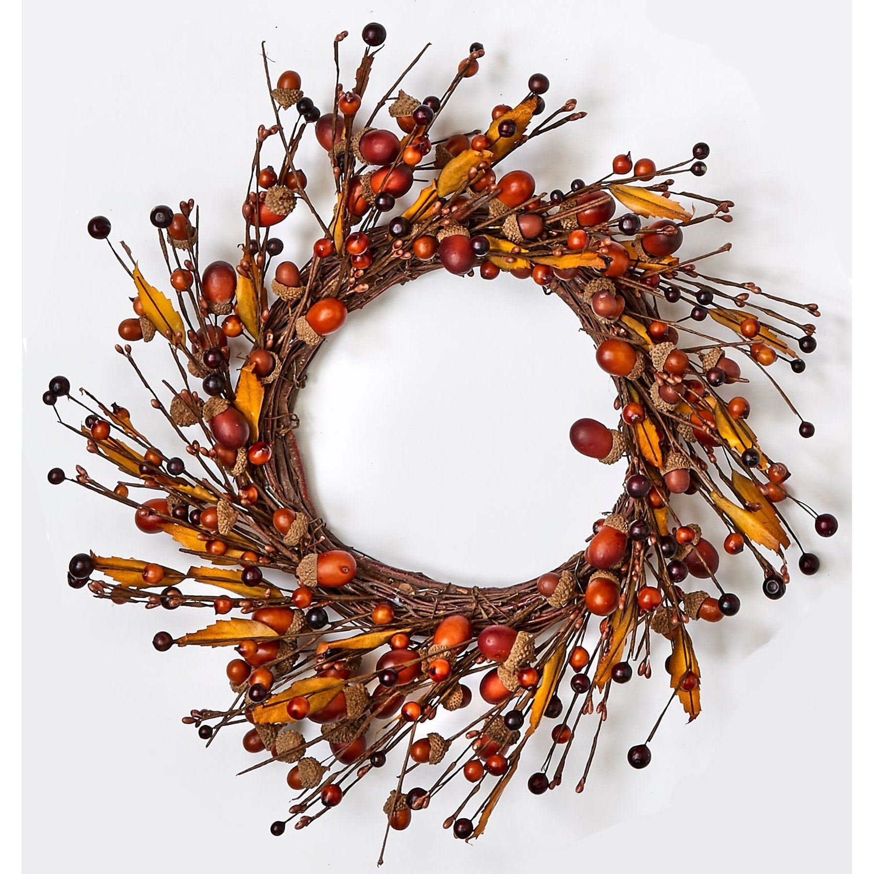 14 Acorn & Leaf Wreath