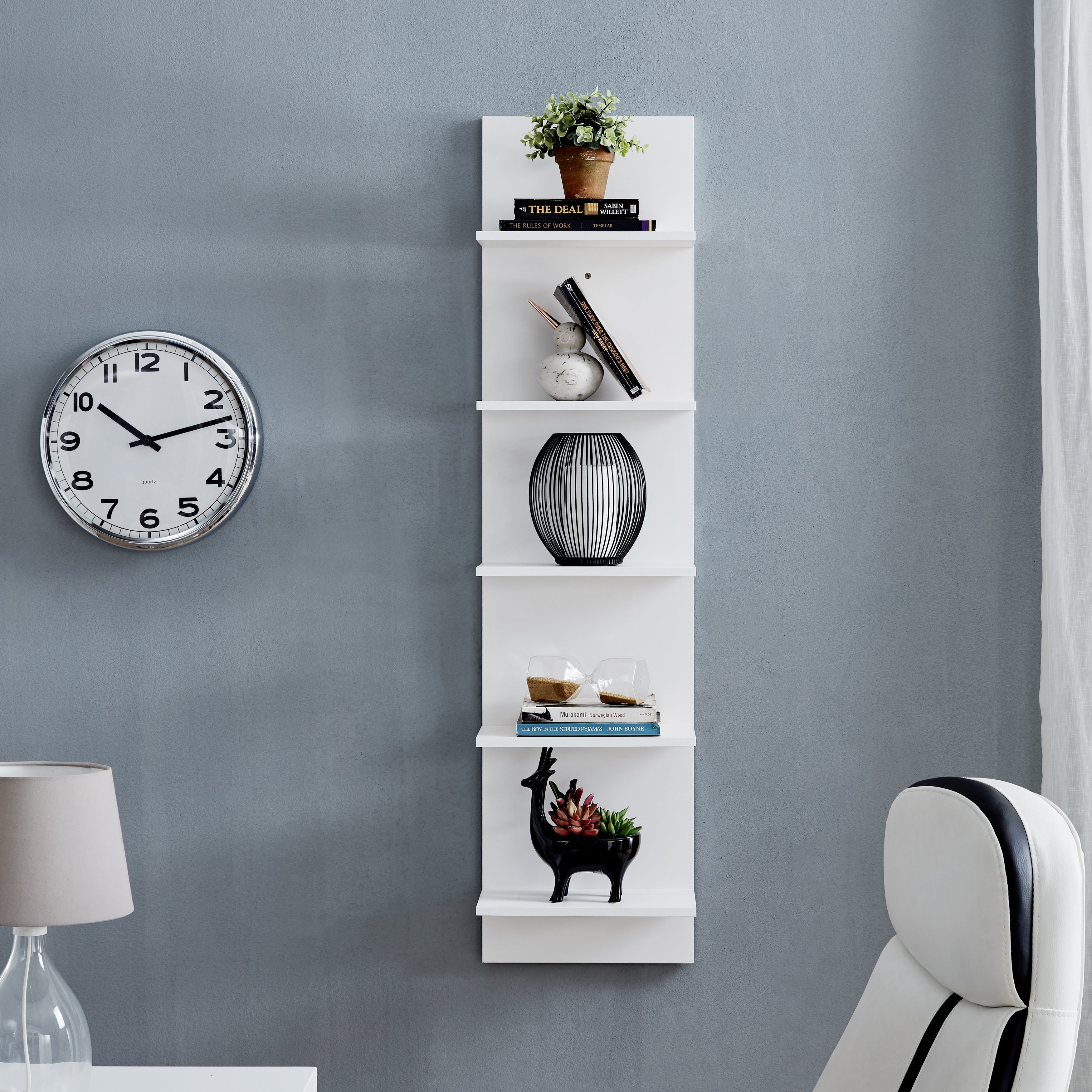 Danya B. Wide Column Wall Shelf