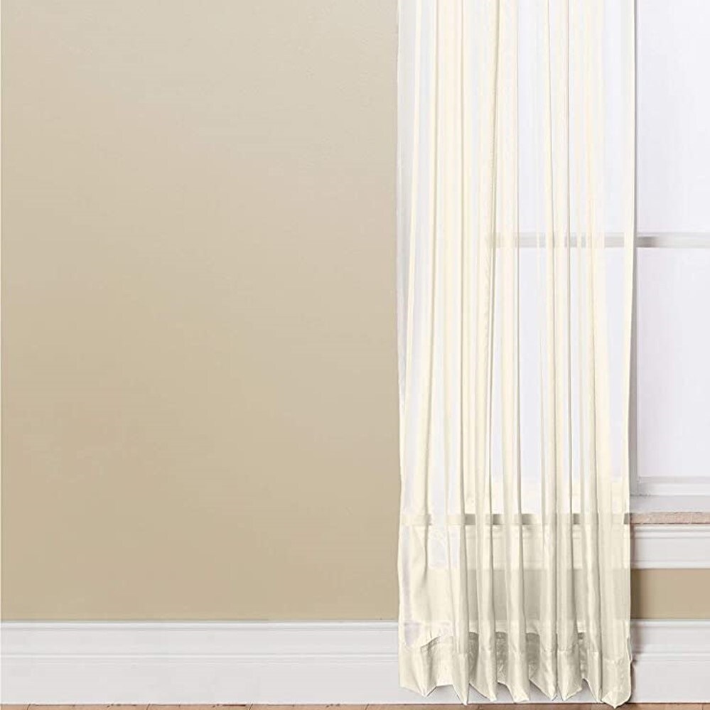 Miller Curtains Sheer Angelica Volie 59 x 95 Panel