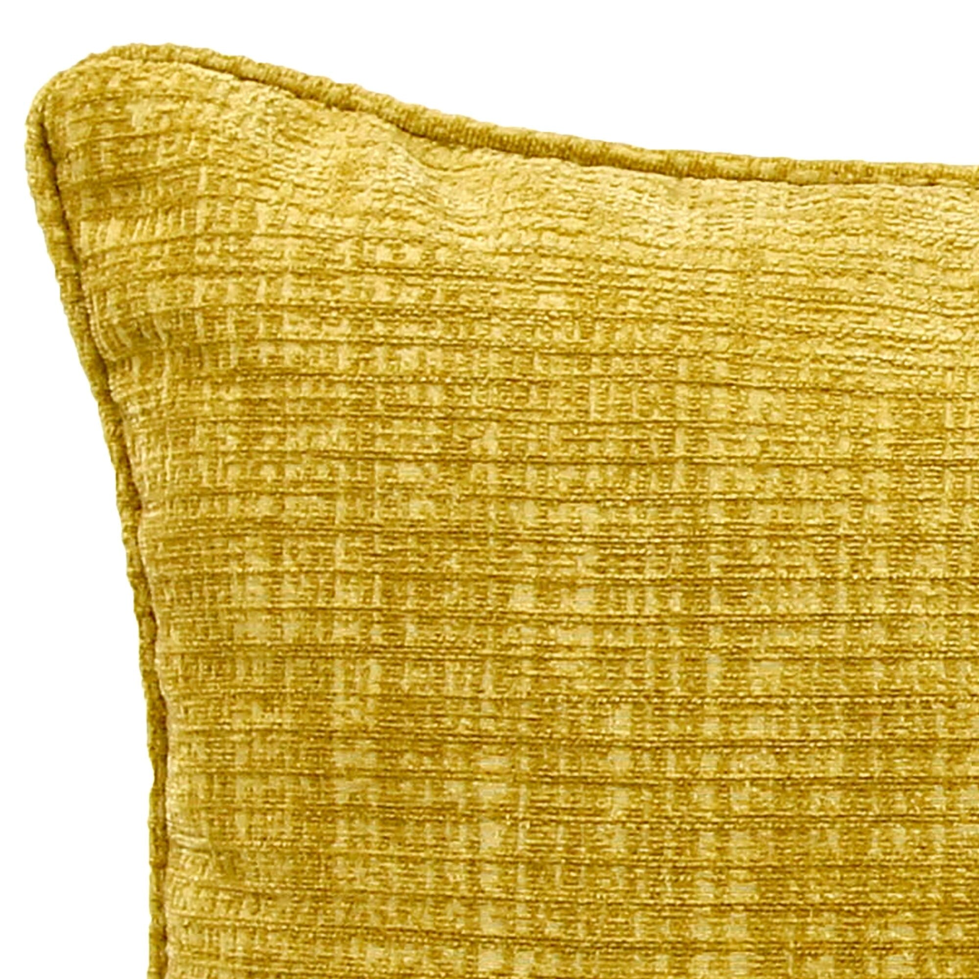 18 x 18 Hatched Solid Indoor Throw Pillow with Welt