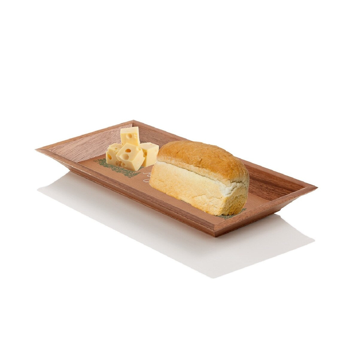 Martha Stewart Collection Wood Tray - Brown - 16.2 x 8 x 1.3