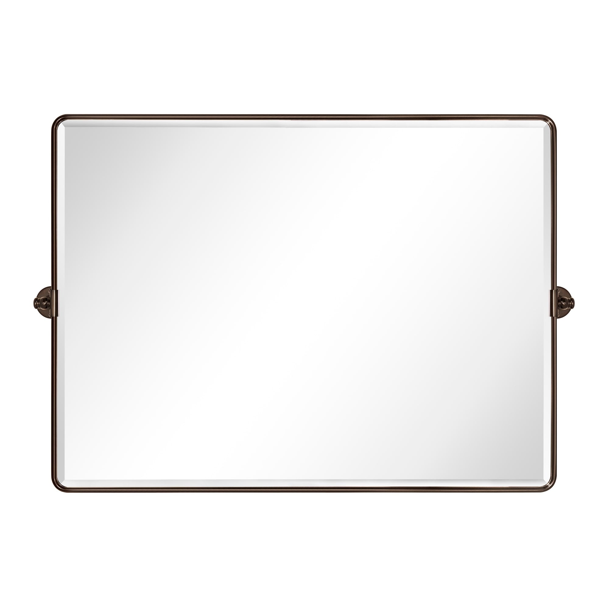 TEHOME Lutalo horizontal Beveled Bathroom / Vanity Mirror