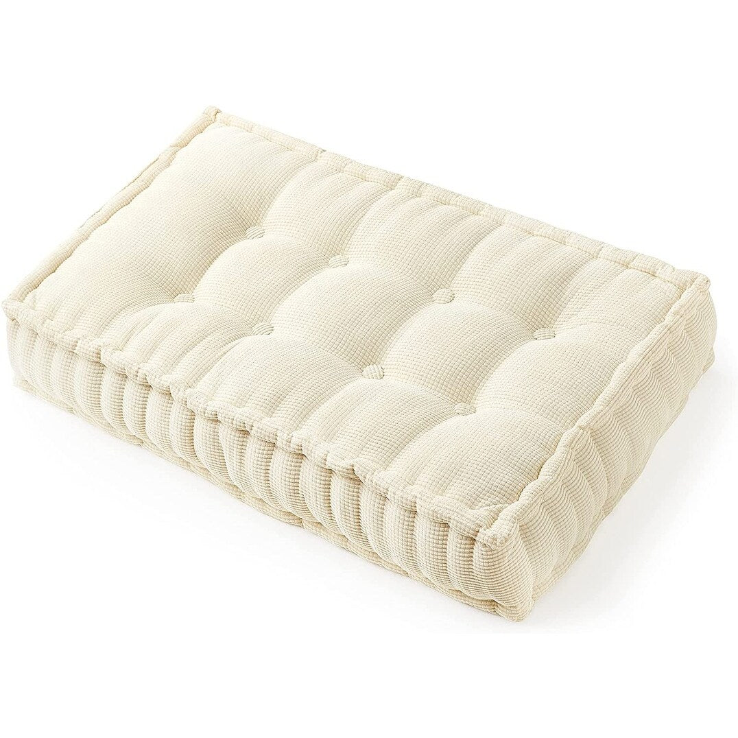 Rainha 40 Ultra Thick Tufted Floor Pillow by DormCo