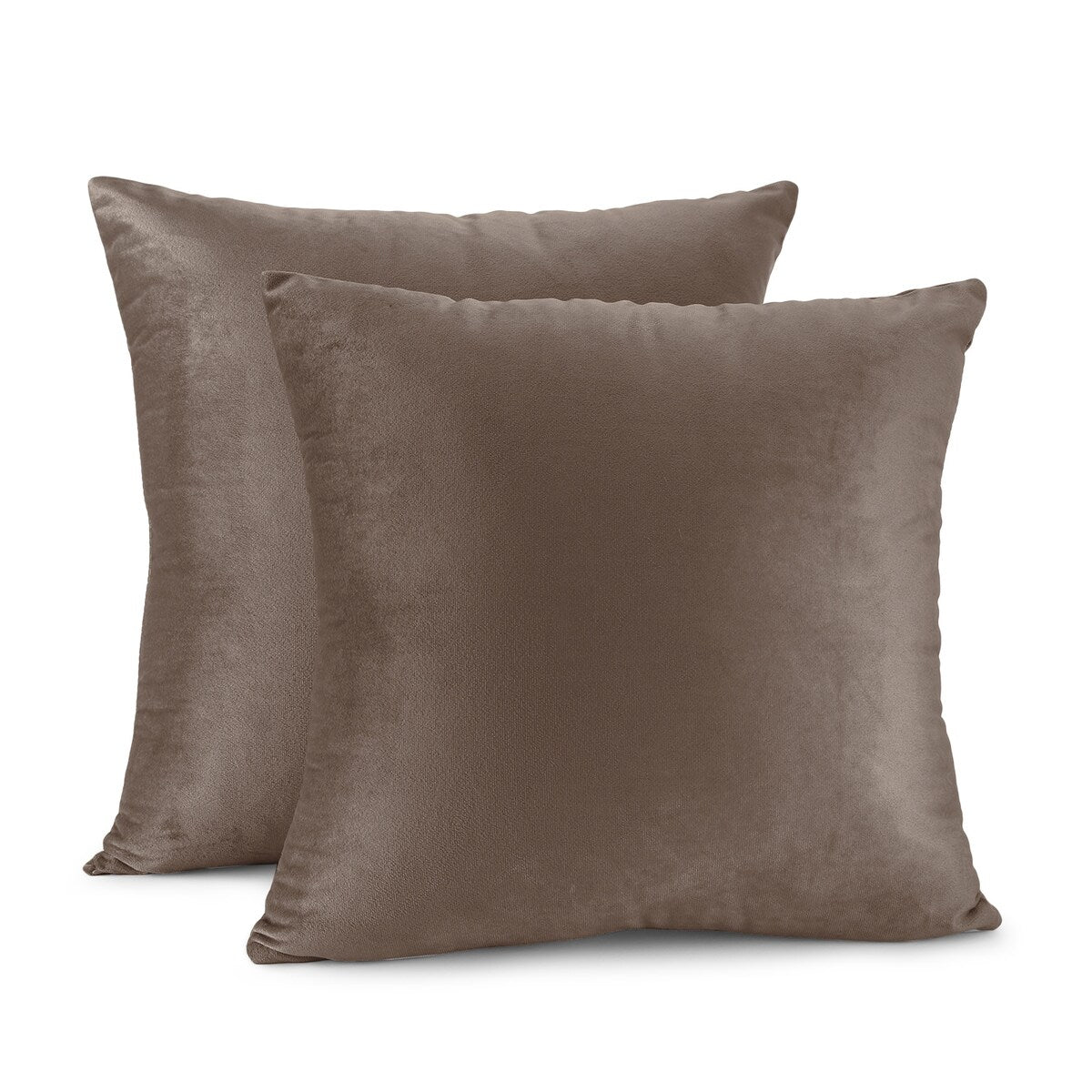 Porch & Den Cosner Microfiber Velvet Throw Pillow Covers (Set of 2)