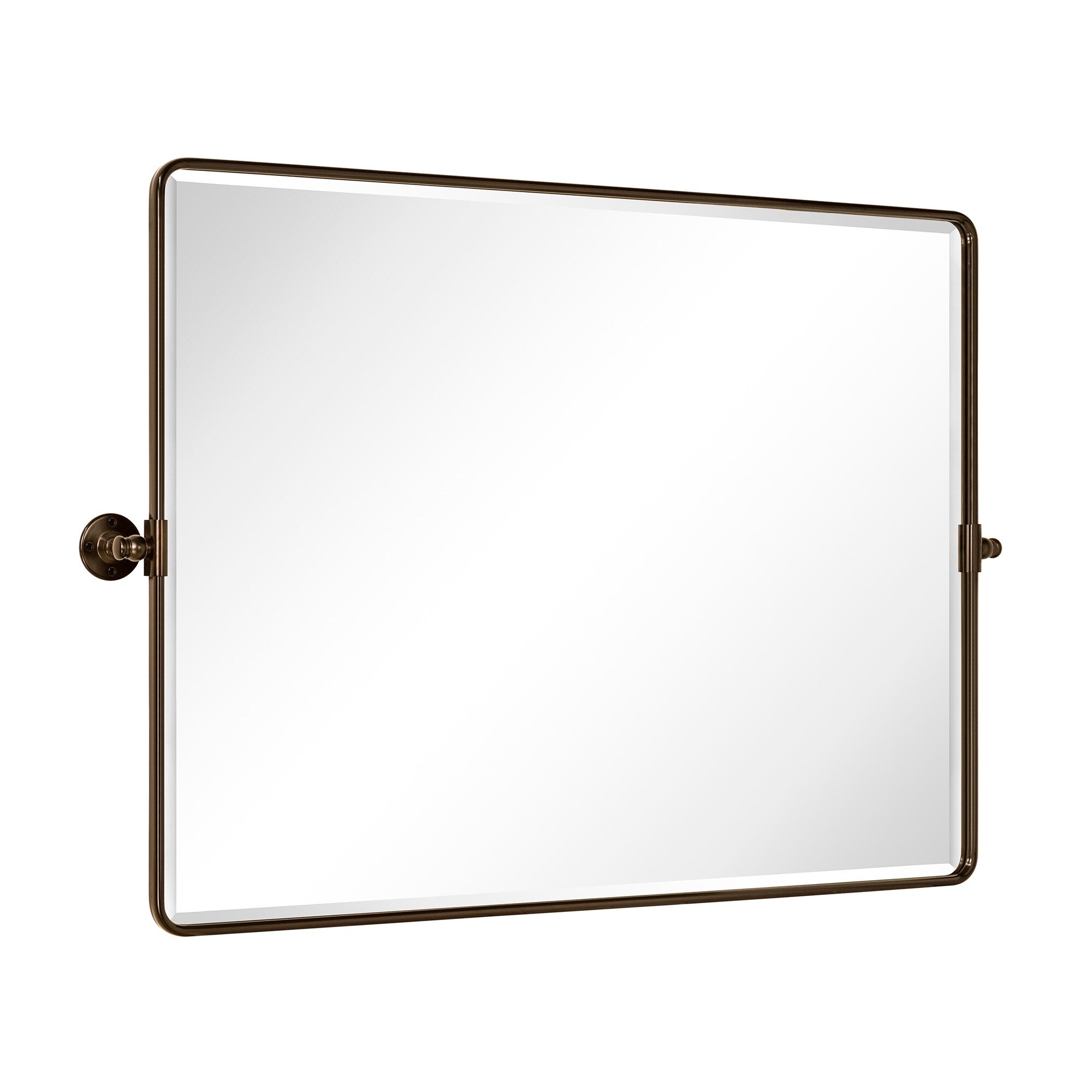 TEHOME Lutalo horizontal Beveled Bathroom / Vanity Mirror