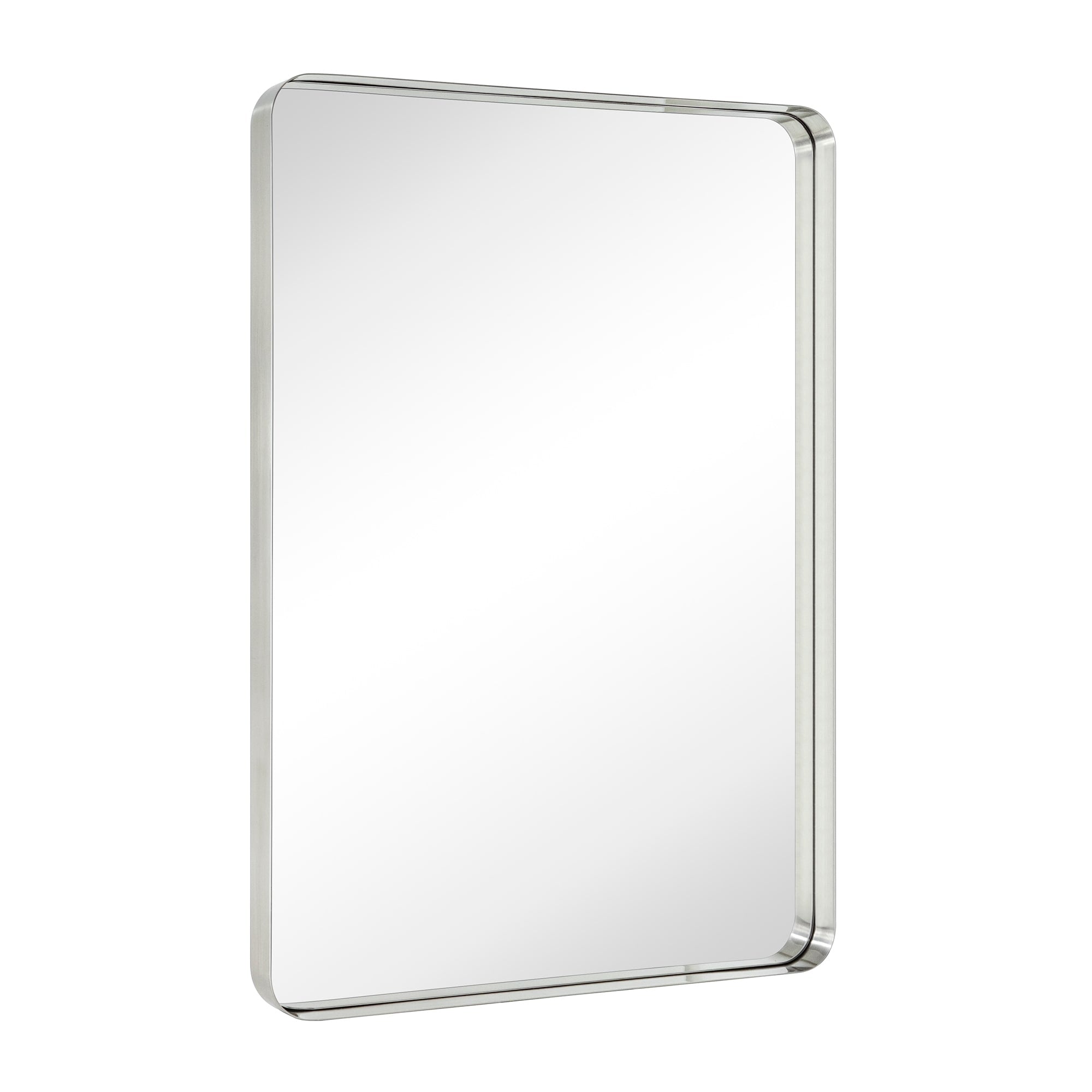 TEHOME Arthers Stainless Steel Metal Bathroom Vanity Wall Mirror