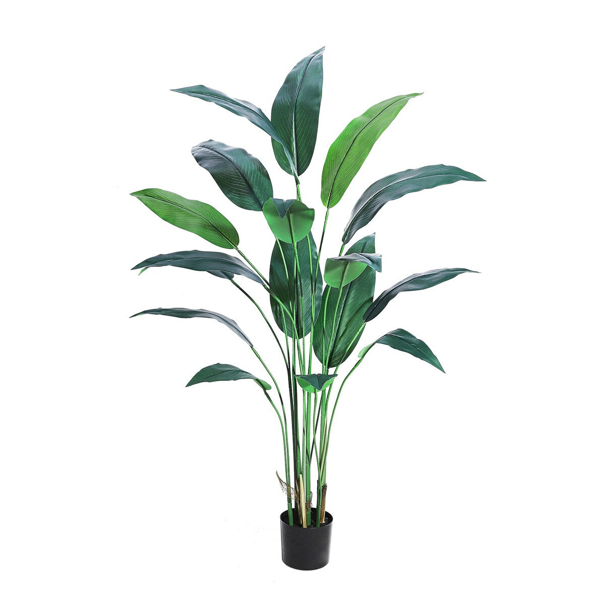 Artificial Bird of Paradise Plant 6FT(72in) Fake Palm Tree - Green