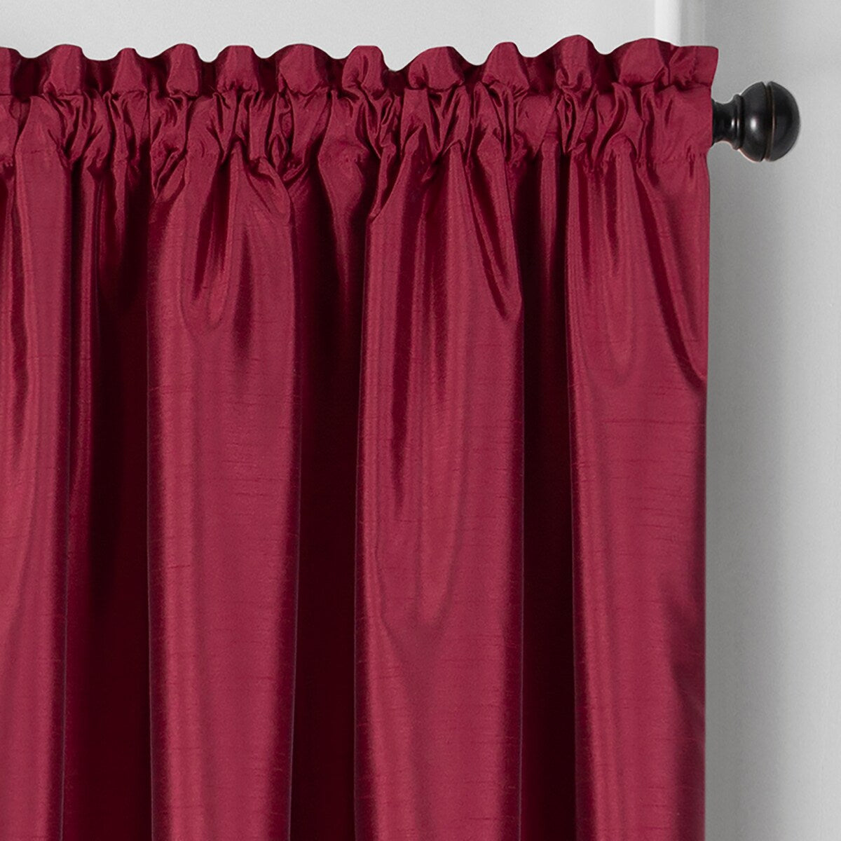 Colette Faux Silk Blackout Window Curtain