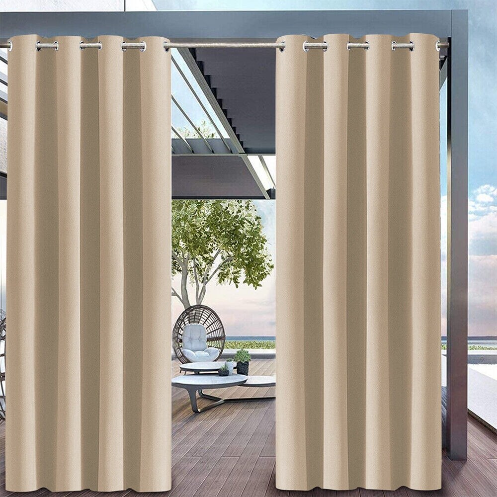 Waterproof Outdoor Blackout Curtains for Patio