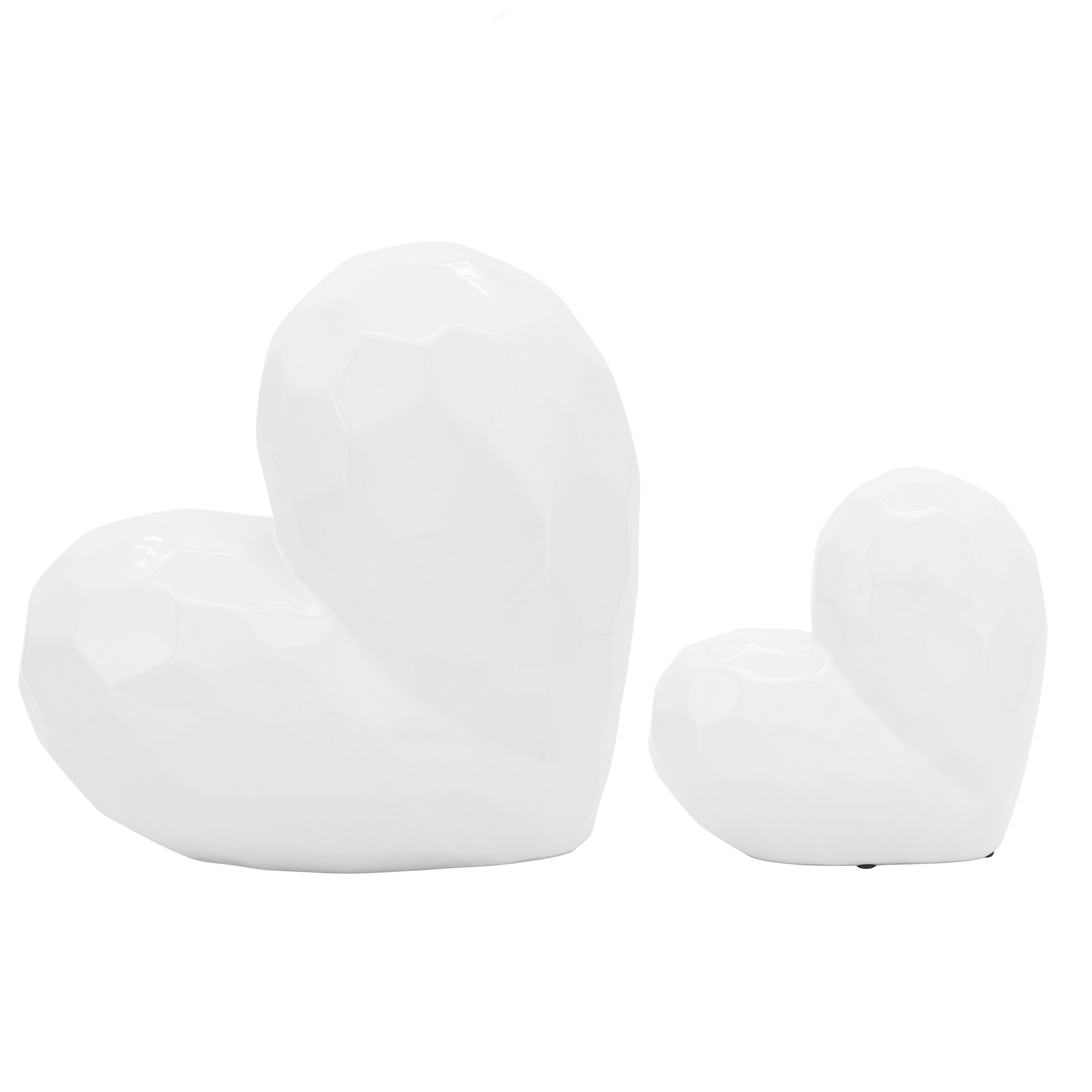 Sagebrook Home's Contemporary Heart Novelty Sculpture