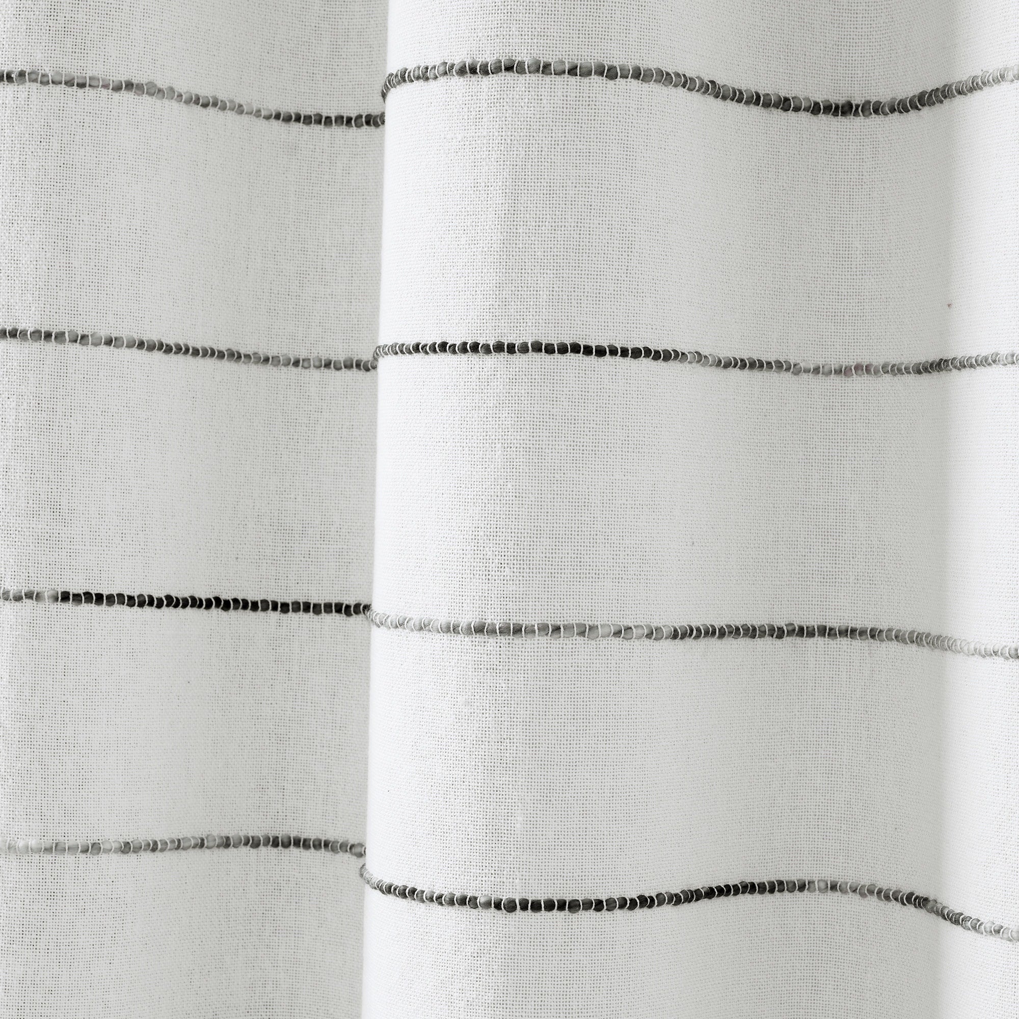 Carson Carrington Pajebo Ombre Stripe Cotton Curtain Panel Pair