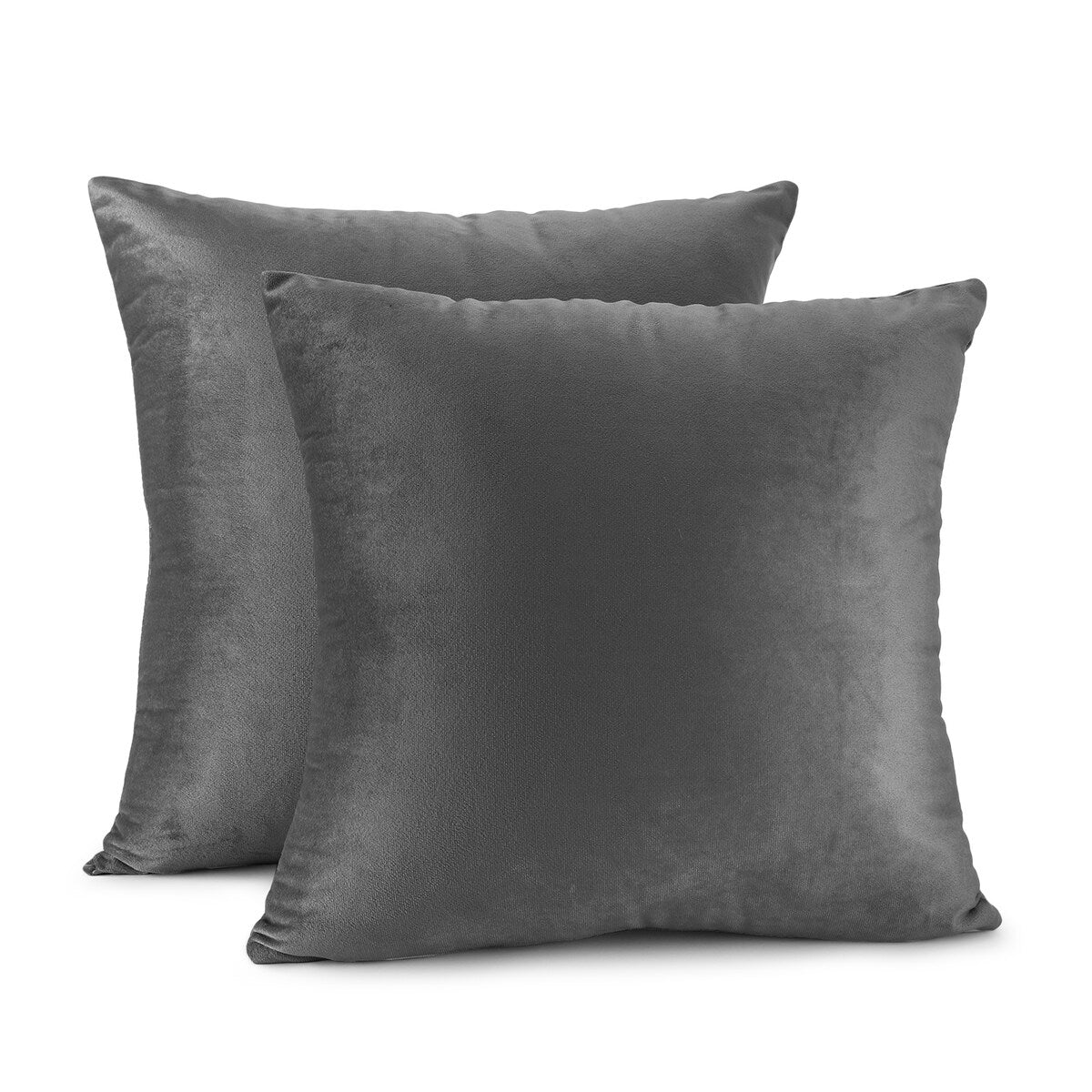 Porch & Den Cosner Microfiber Velvet Throw Pillow Covers (Set of 2)