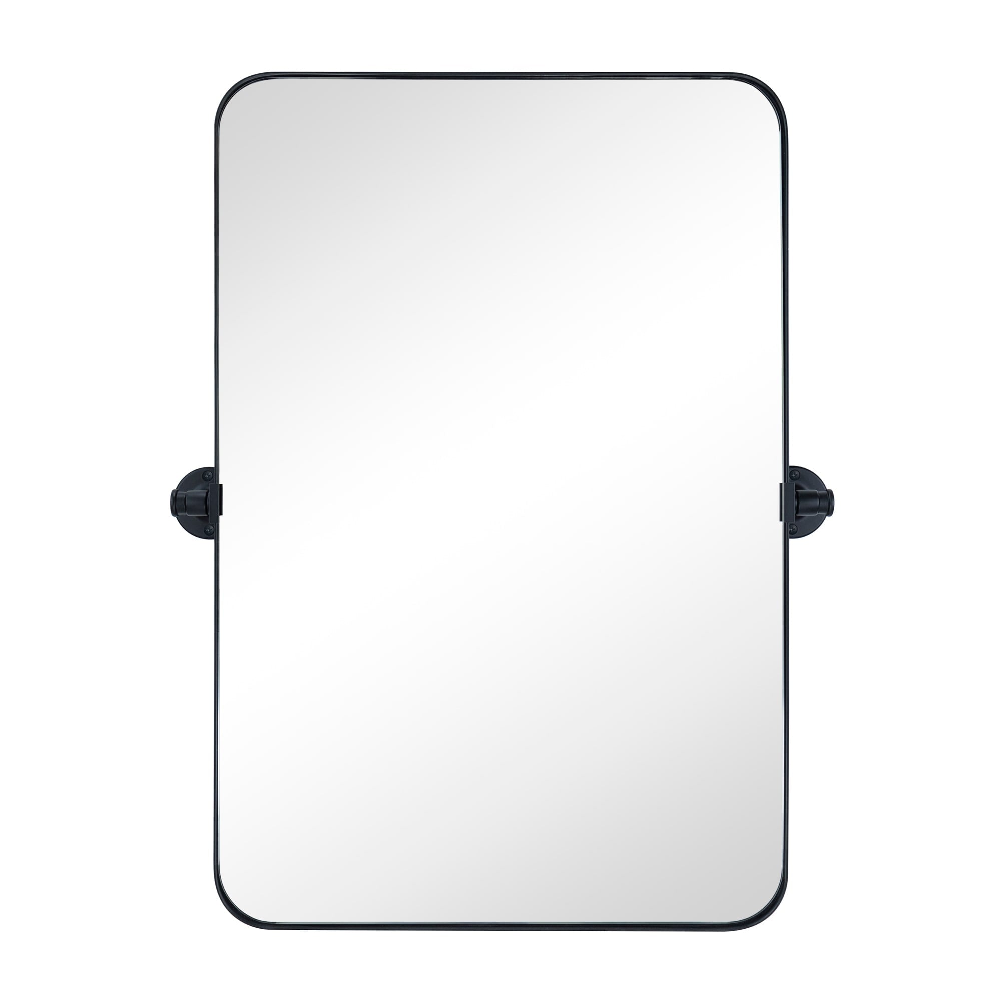 TEHOME Jonathan Rectangle Pivot Tilt Metal Wall Mirror