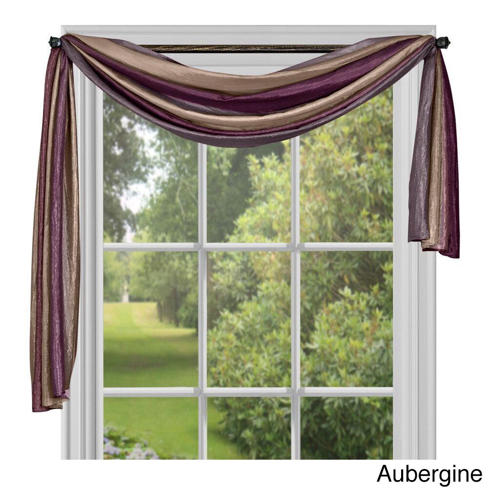 Achim Ombre Window Curtain Scarf - 50 x 144 - 50x144