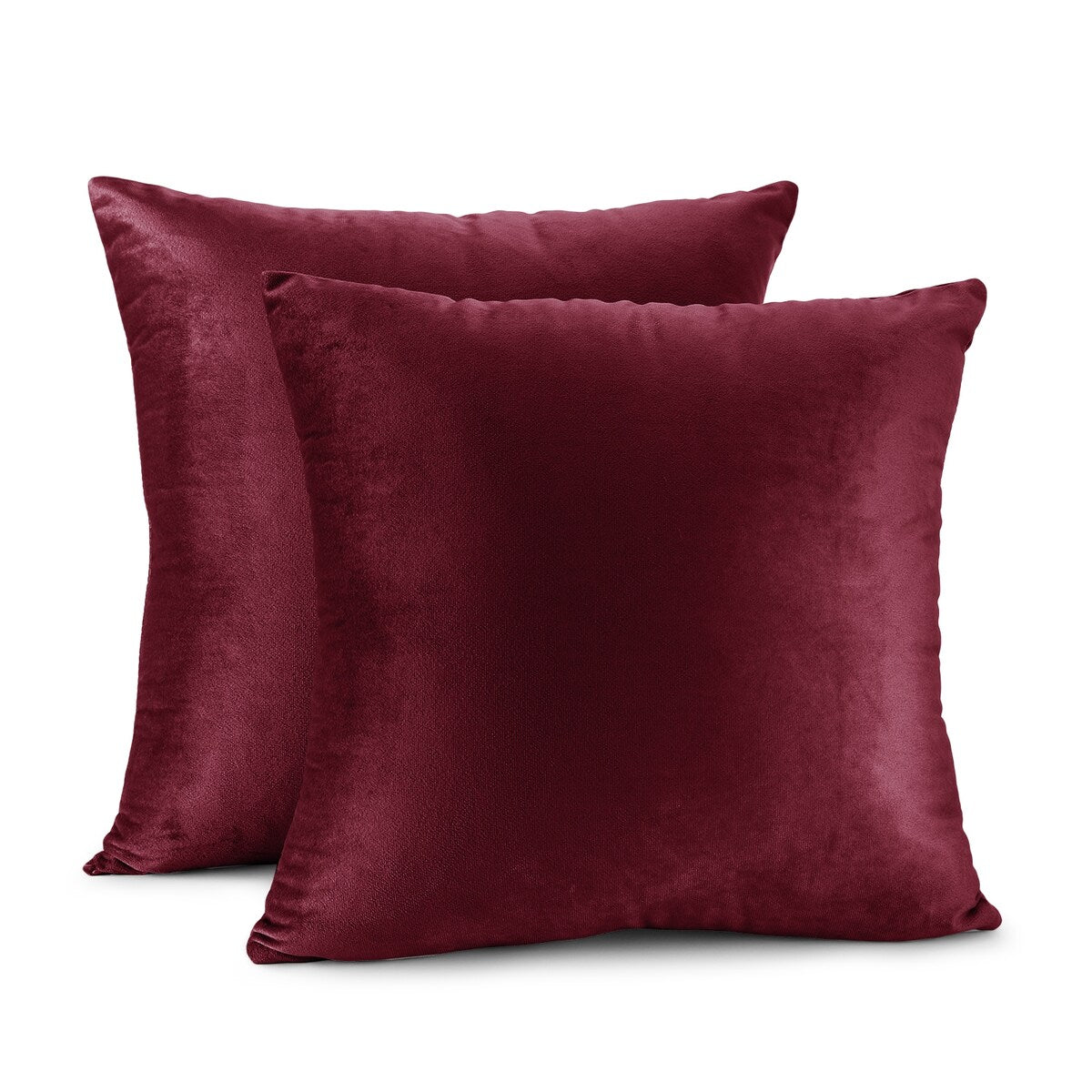 Porch & Den Cosner Microfiber Velvet Throw Pillow Covers (Set of 2)