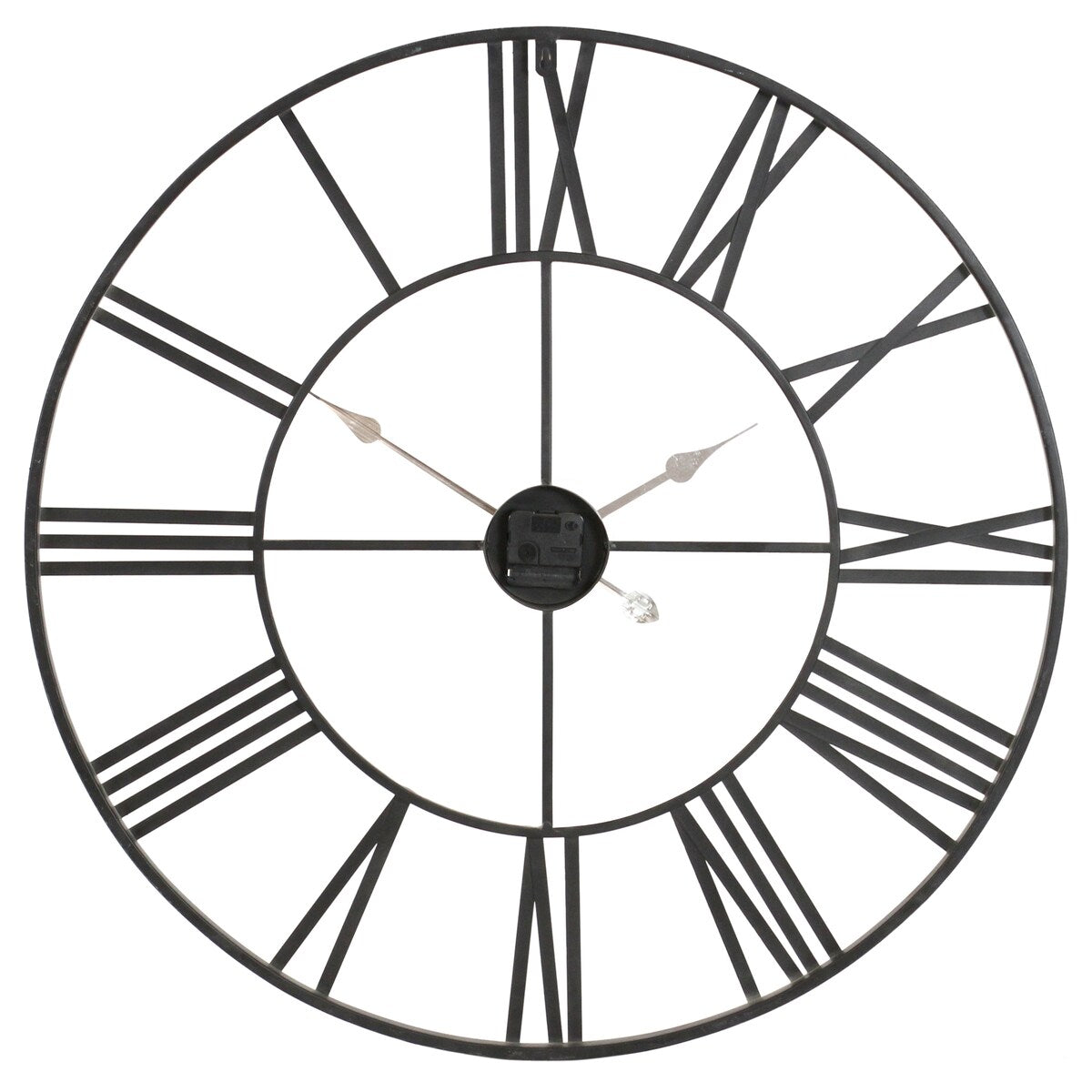 Solange Round Metal Wall Clock