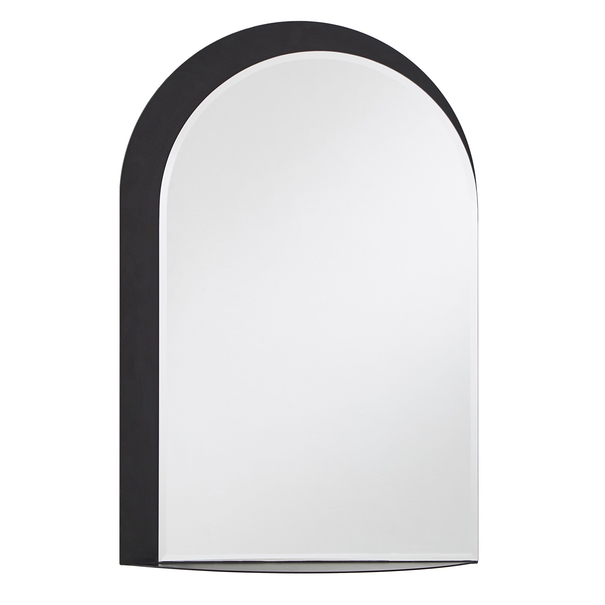 Concord Metal Arched Wall Mirror with Shelf by iNSPIRE Q Bold