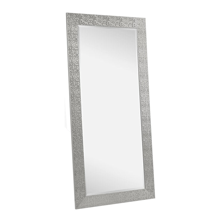 Premium Mosaic Pattern Full-Length Vertical Mirror - Standing, Leaning, Free-Standing Full Body Dressing Mirror