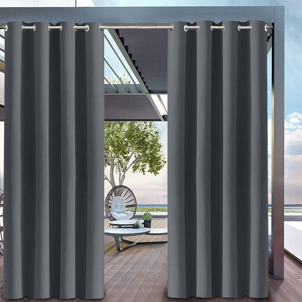 Waterproof Outdoor Blackout Curtains for Patio