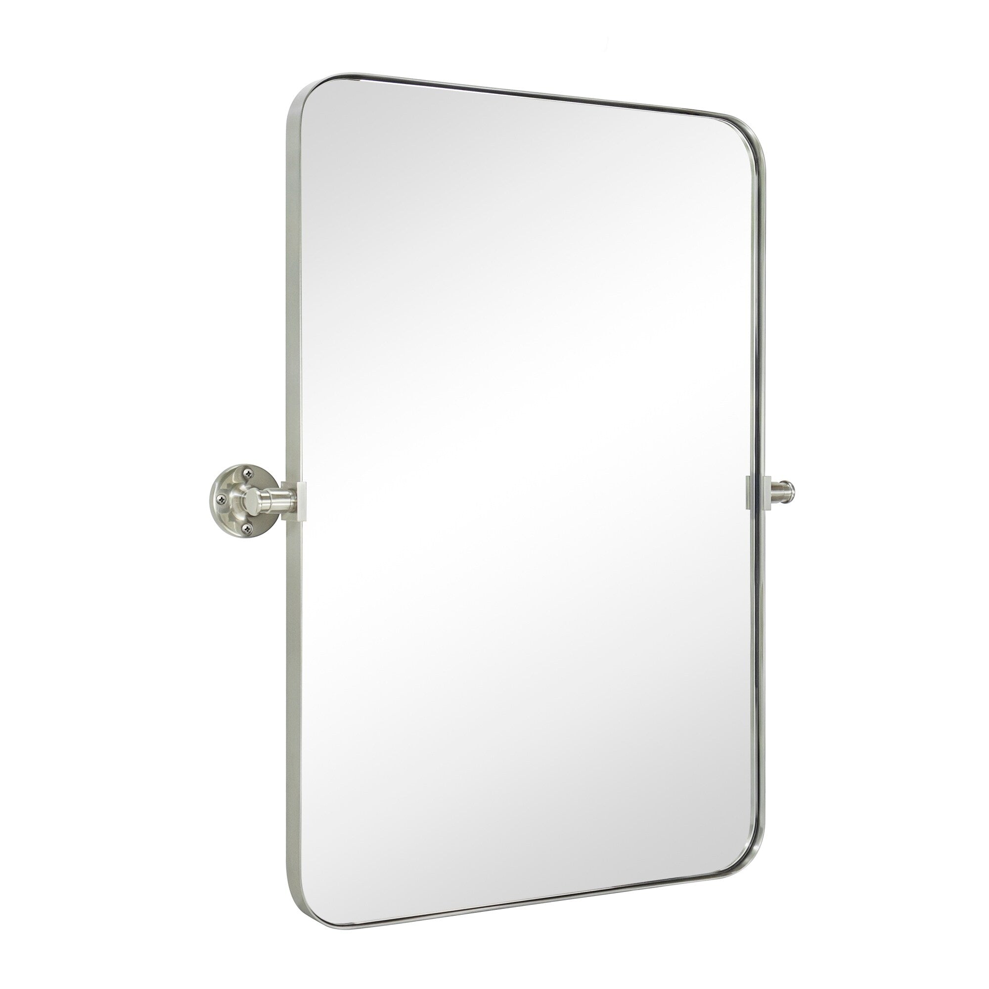 TEHOME Jonathan Rectangle Pivot Tilt Metal Wall Mirror