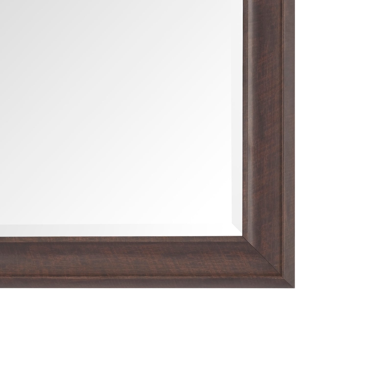 Tall Mirror Full Body Oversized Mirror Smooth Faux Wood Frame Rectangle Wall Mounted Hanging Mirror