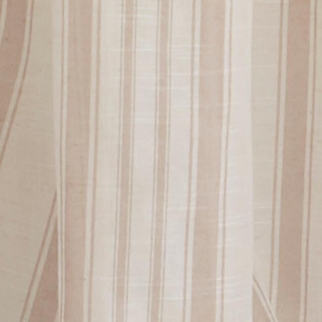 Hampton Stripe Sheer Window Curtain