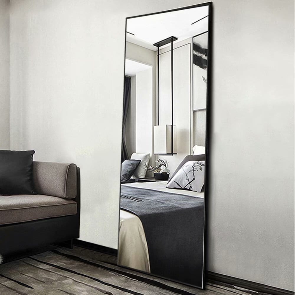 Aluminum Alloy Full Length Floor Mirror