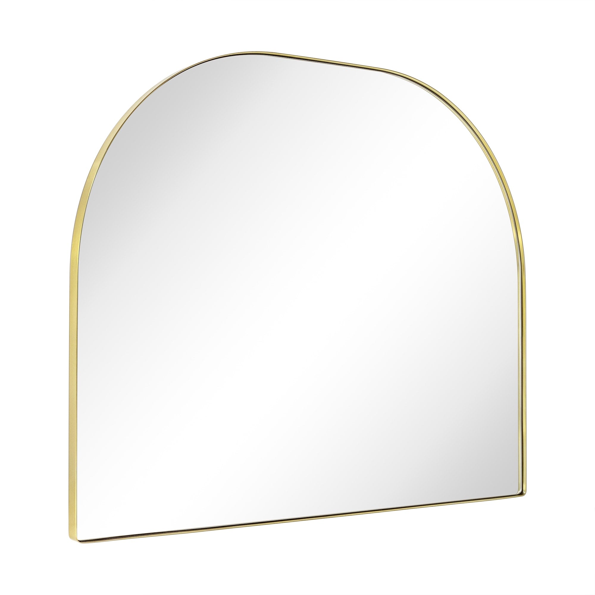 TEHOME Dezerae Large Arch Mirror for Mantel, 40'' W x 32'' H