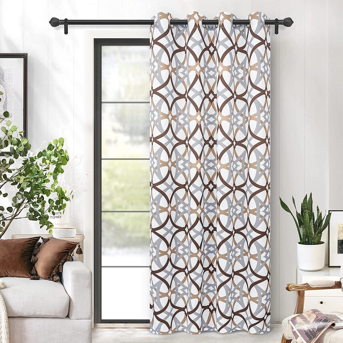 Jarvenpaa Insulated Blackout Grommet Window Curtain Panel Pair