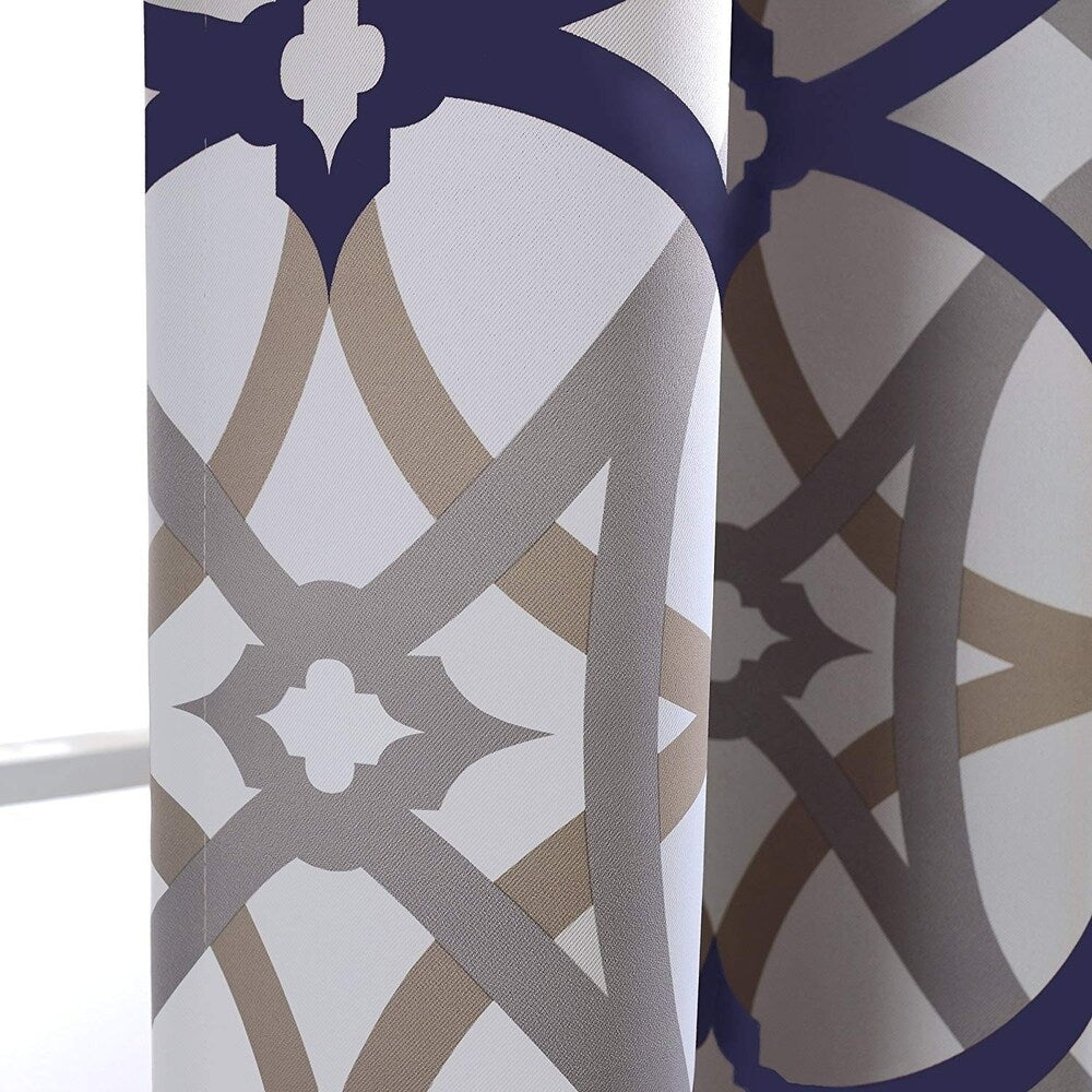 Jarvenpaa Insulated Blackout Grommet Window Curtain Panel Pair