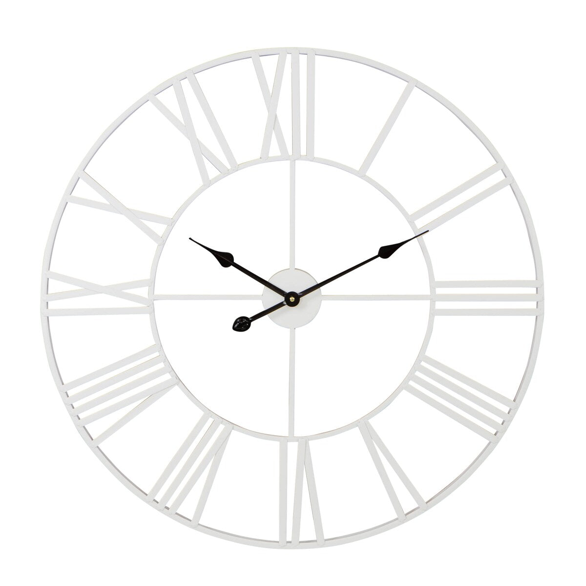 Solange Round Metal Wall Clock