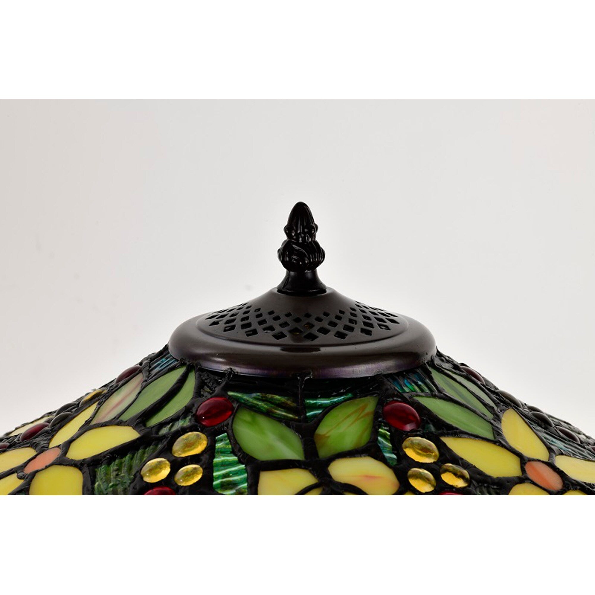 Tiffany-style Sarah Camille Tree Table Lamp by Warehouse of Tiffany