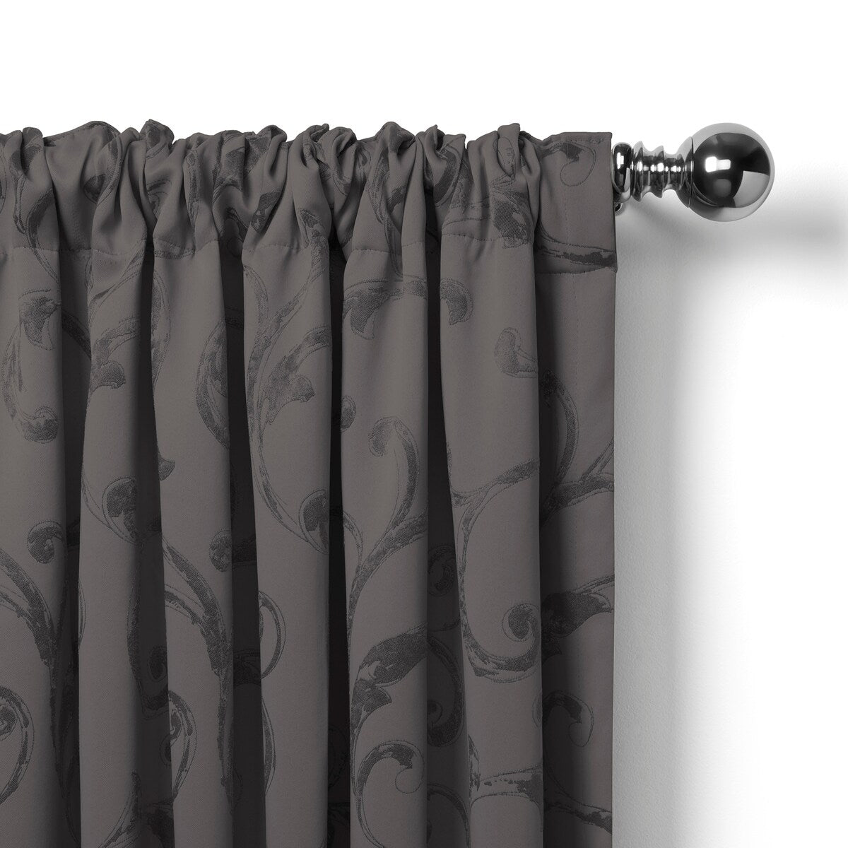 Elrene Mia Jacquard Blackout Curtain Panel