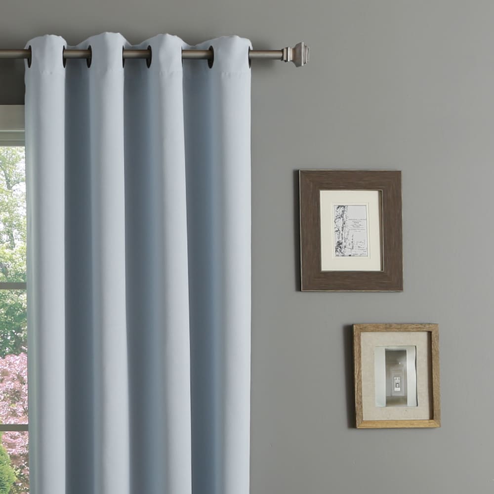 Aurora Home Grommet Top Insulated 64-inch Blackout Curtain Panel Pair - 52 x 64