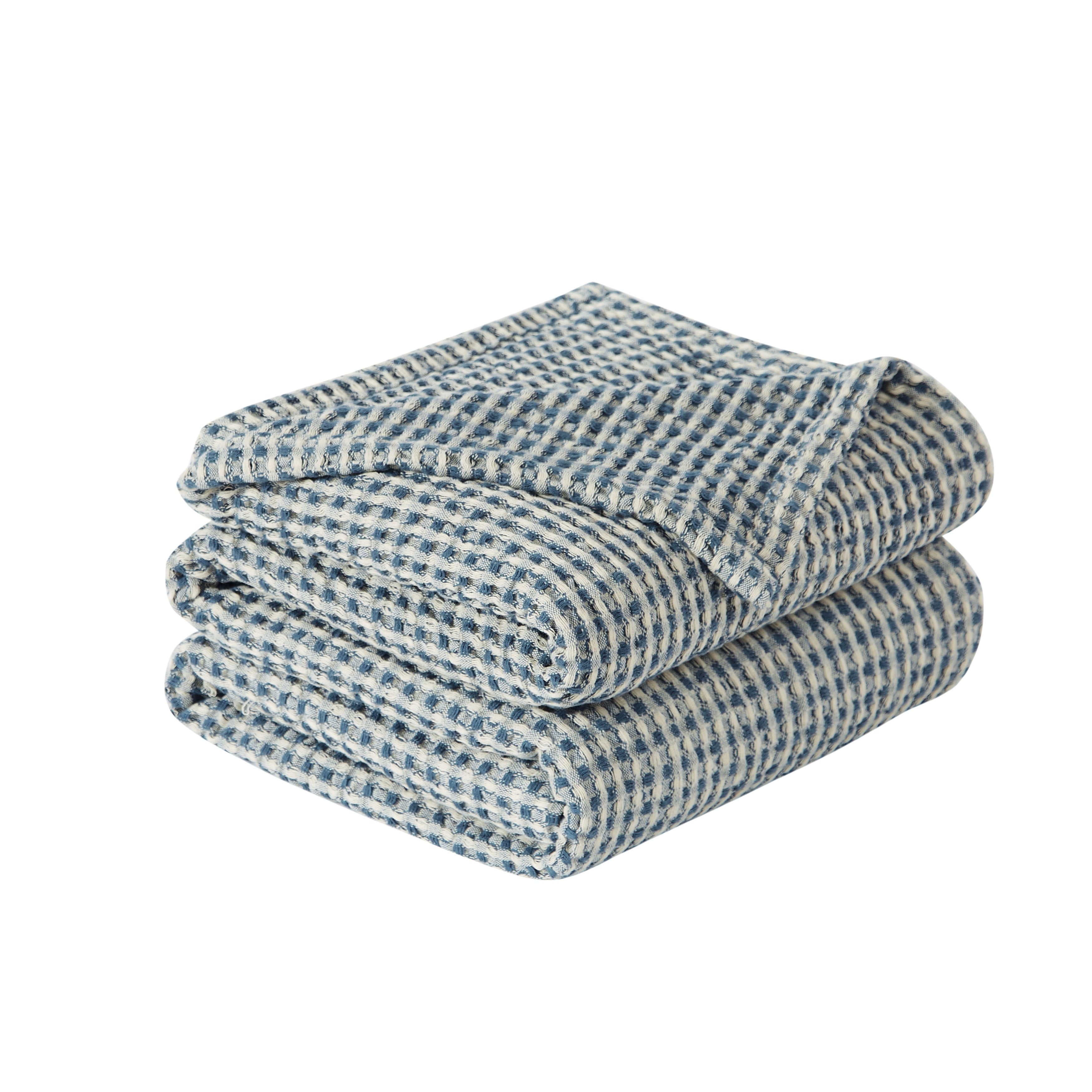 Tama 100 percent Cotton Waffle Weave Blanket