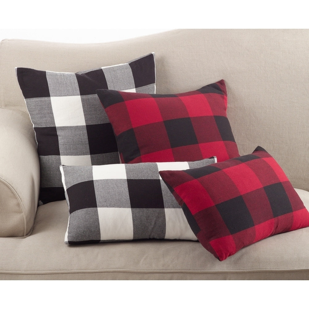 Buffalo Check Plaid Design Throw Pillow