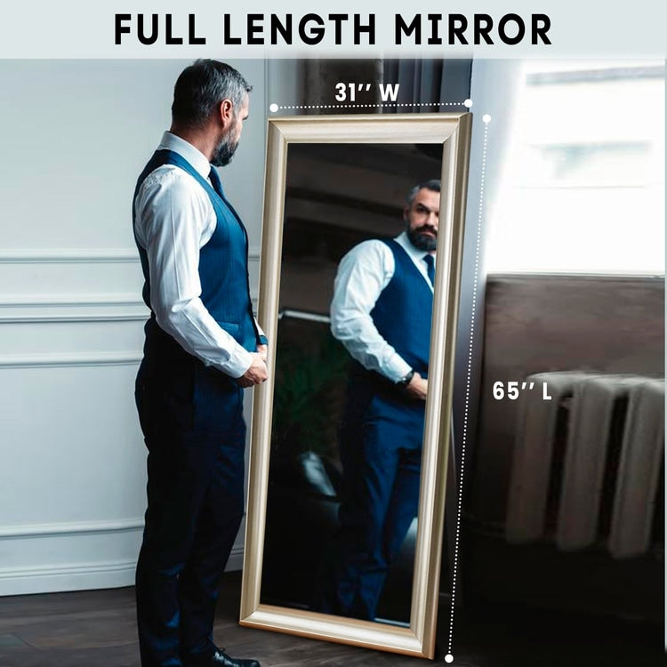 Framed Floor Mirror Full Length Mirror Standing Mirror Large Rectangle Full Body Mirror Long Mirrors