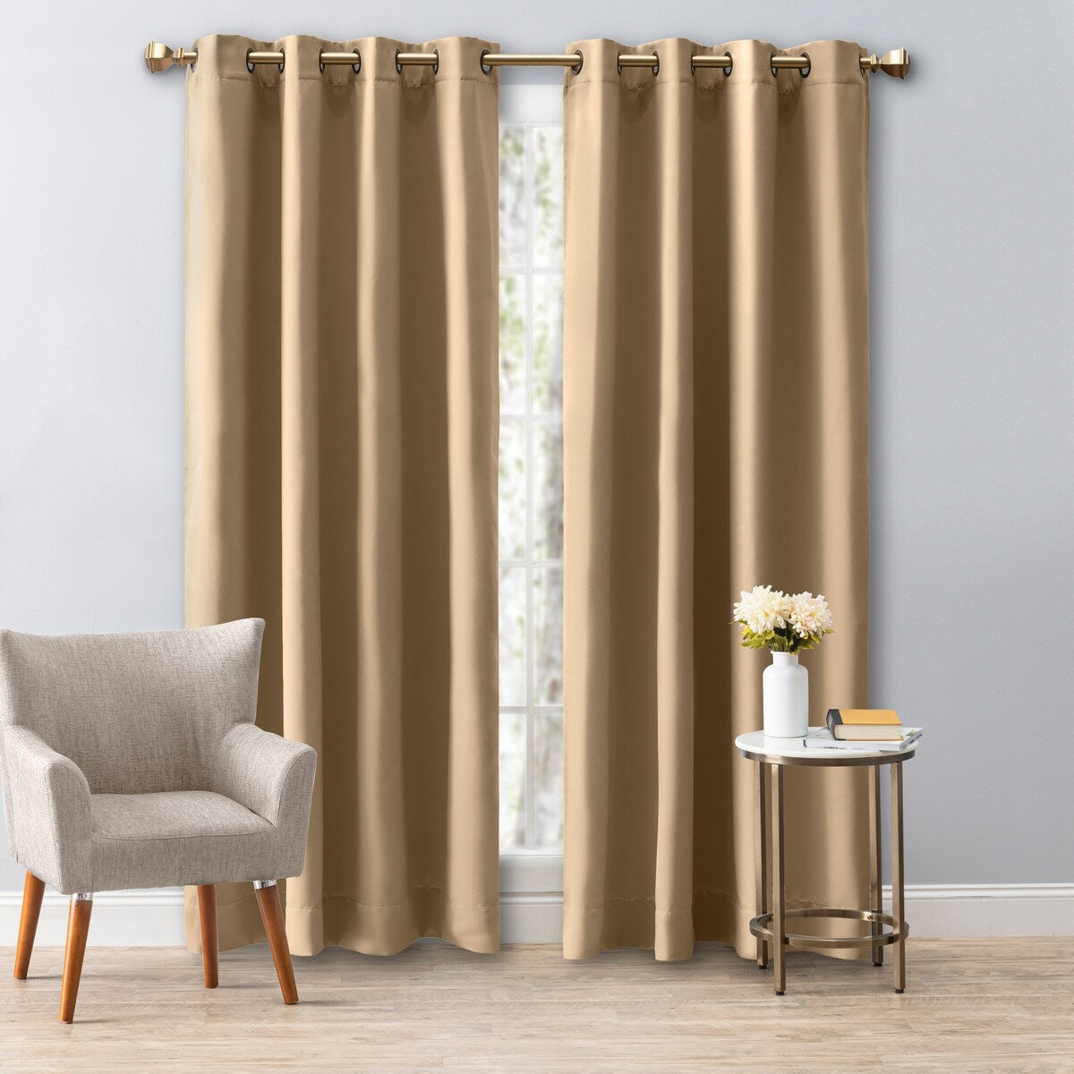 Ultimate Black Out Grommet Curtain Pair