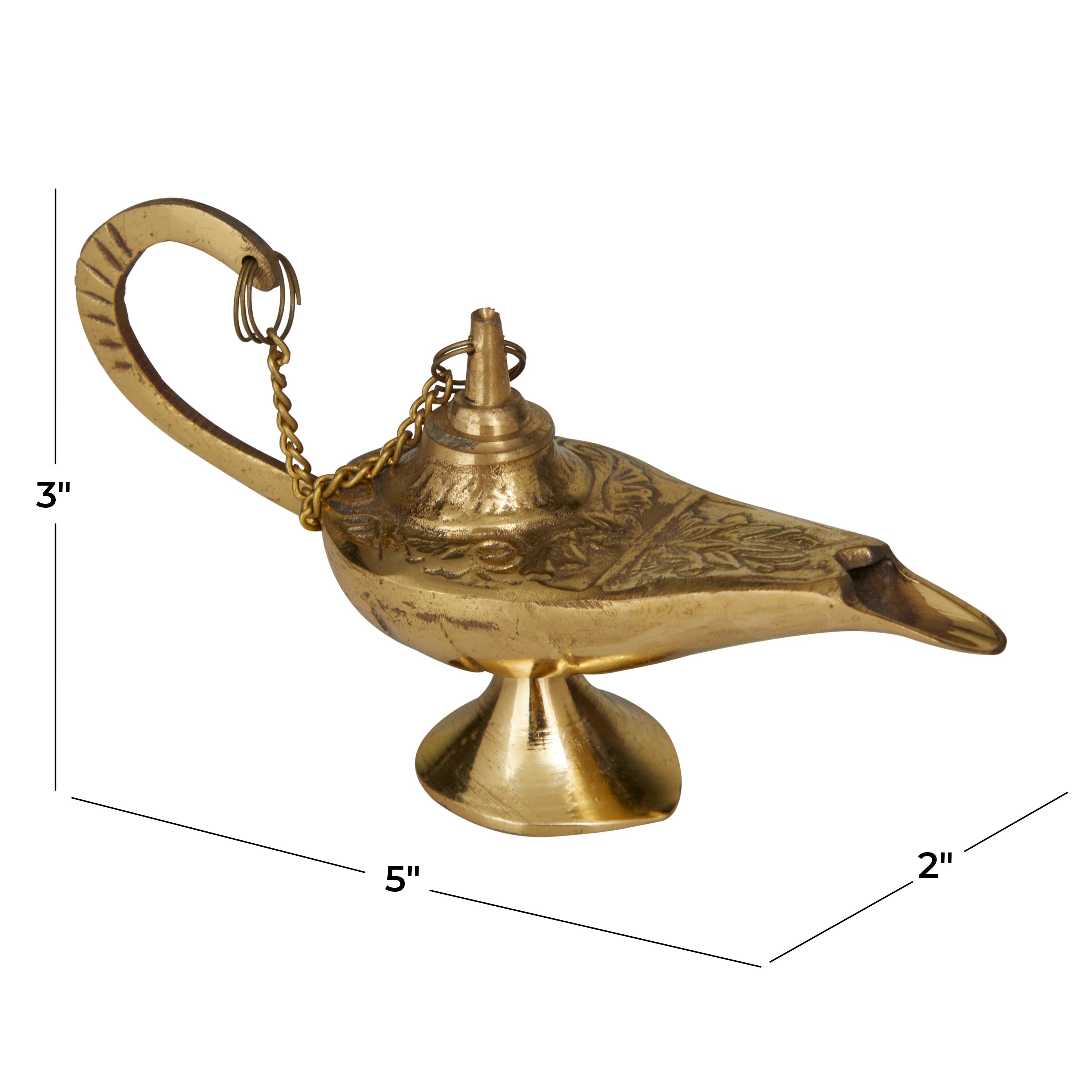 Brass Metal Aladdin Lamp