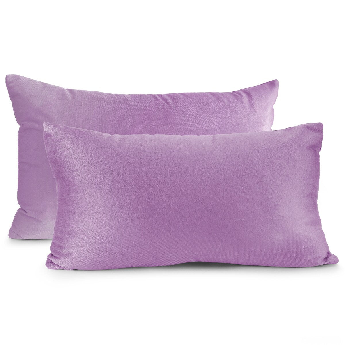 Porch & Den Cosner Microfiber Velvet Throw Pillow Covers (Set of 2)