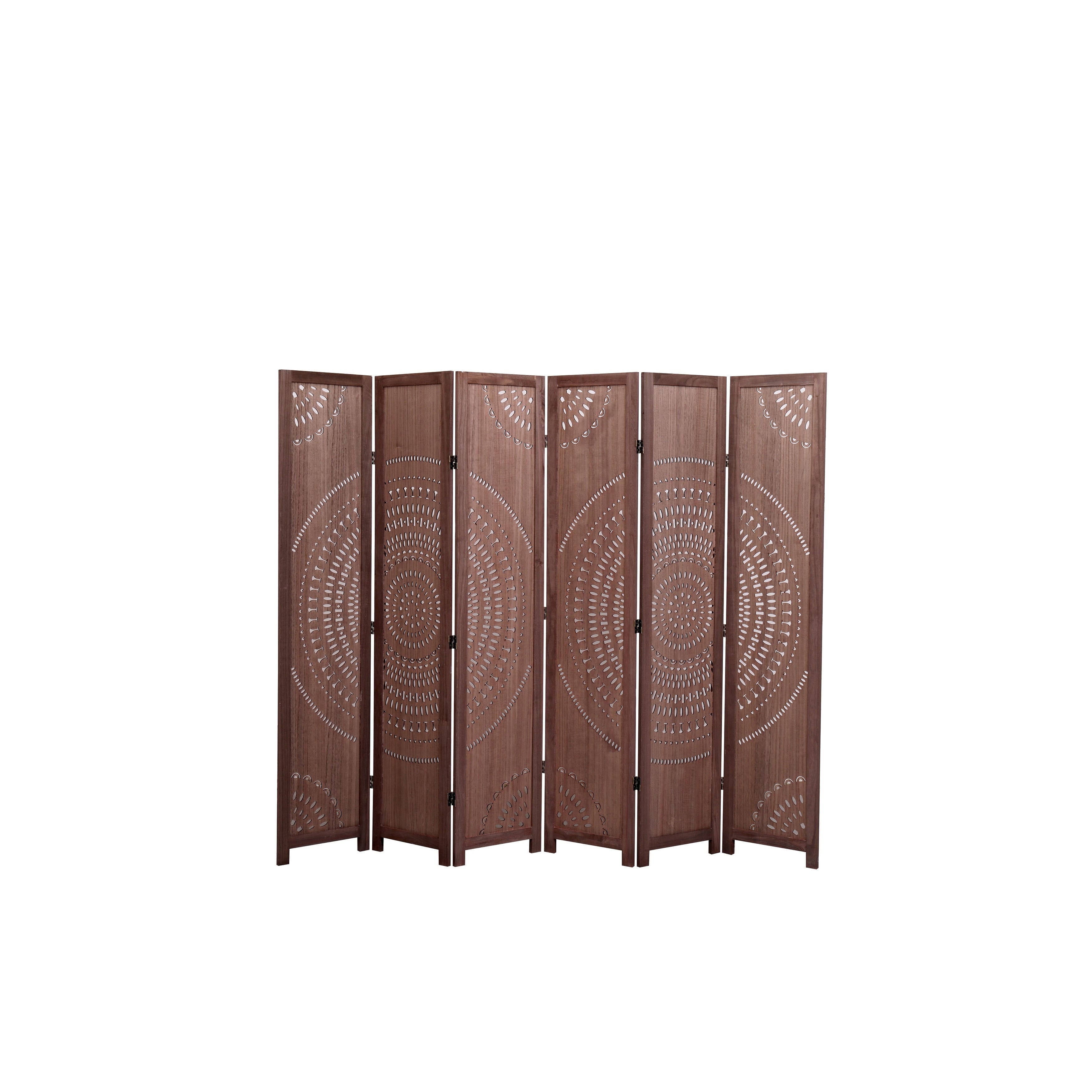 65'' H Solid Wood Folding Room Divider