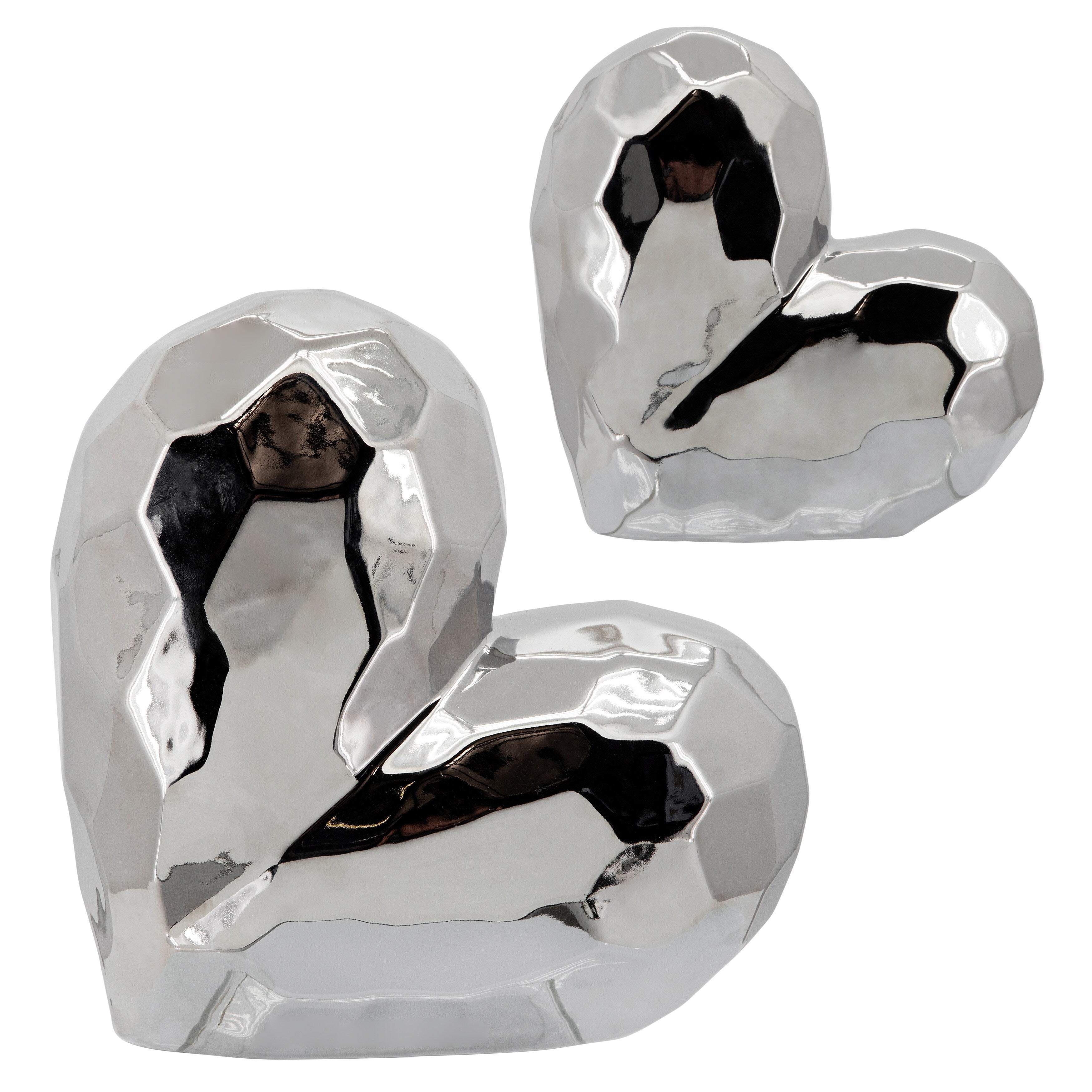 Sagebrook Home's Contemporary Heart Novelty Sculpture