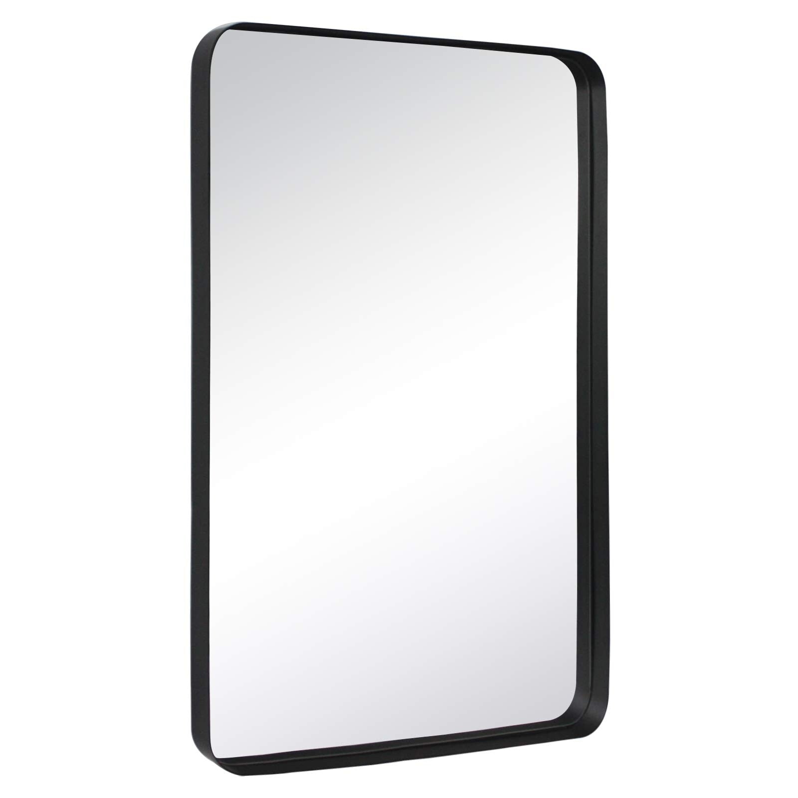 TEHOME Arthers Stainless Steel Metal Bathroom Vanity Wall Mirror