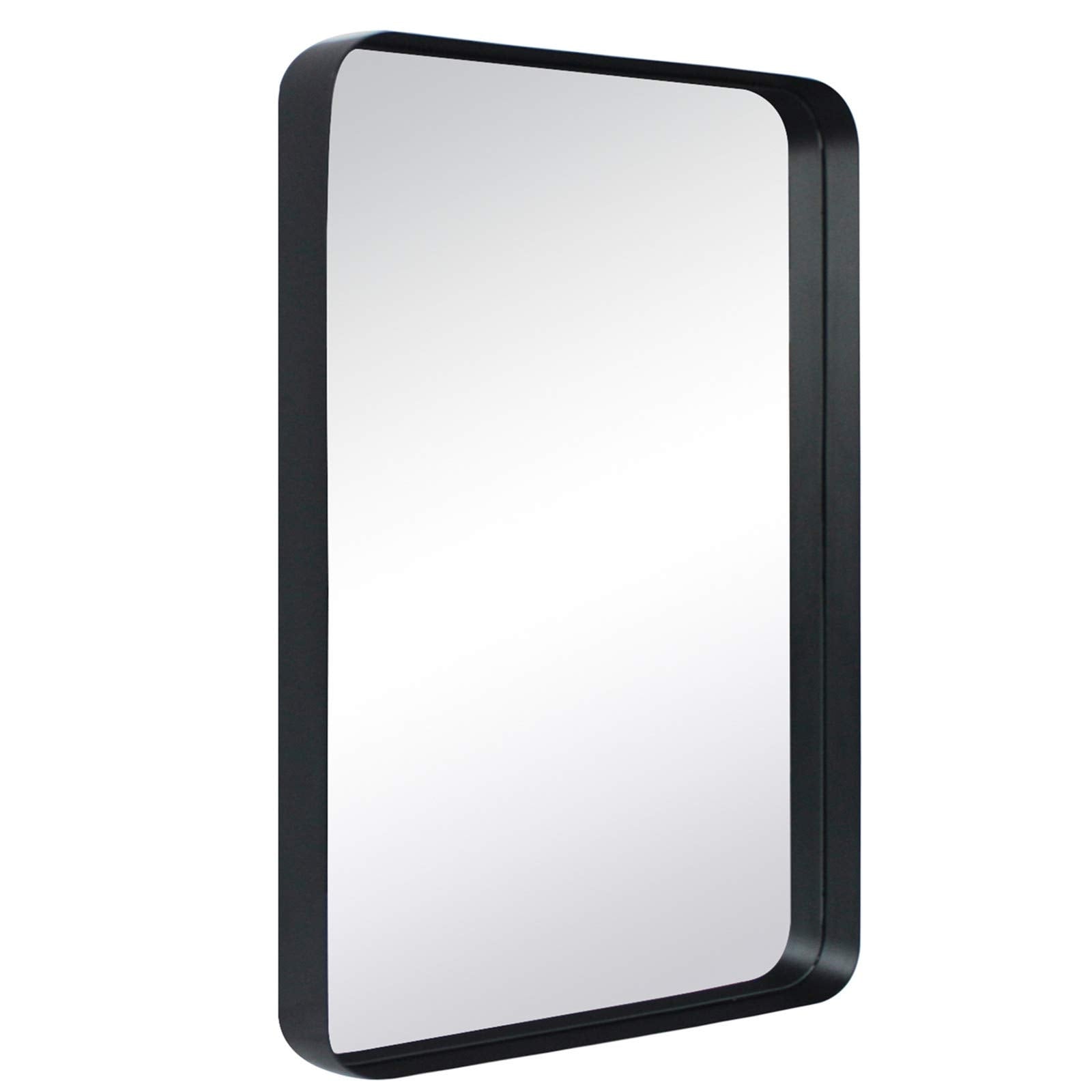 TEHOME Arthers Stainless Steel Metal Bathroom Vanity Wall Mirror