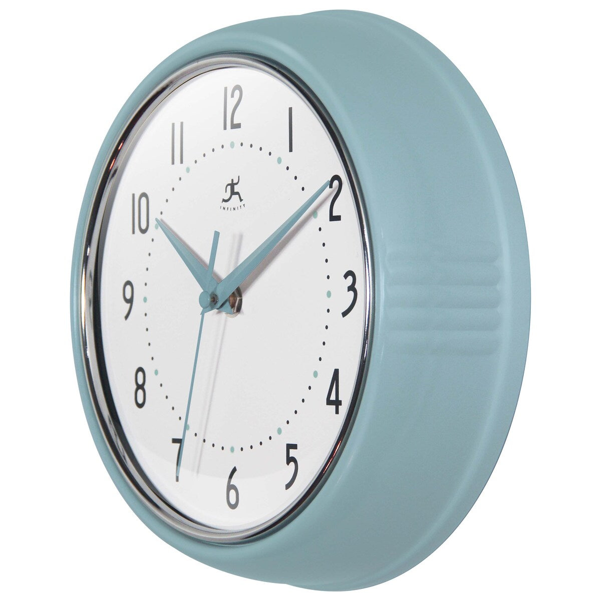 Round Retro Kitchen Wall Clock by Infinity Instruments