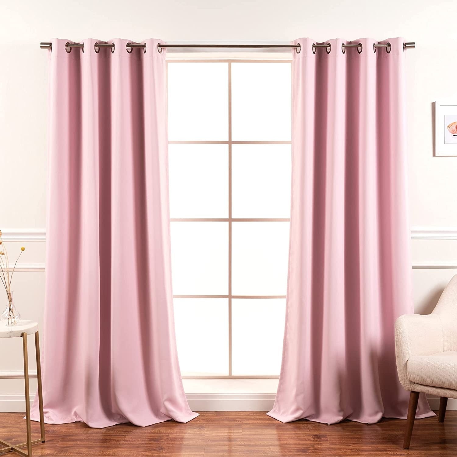 Aurora Home Grommet Top Insulated 64-inch Blackout Curtain Panel Pair - 52 x 64